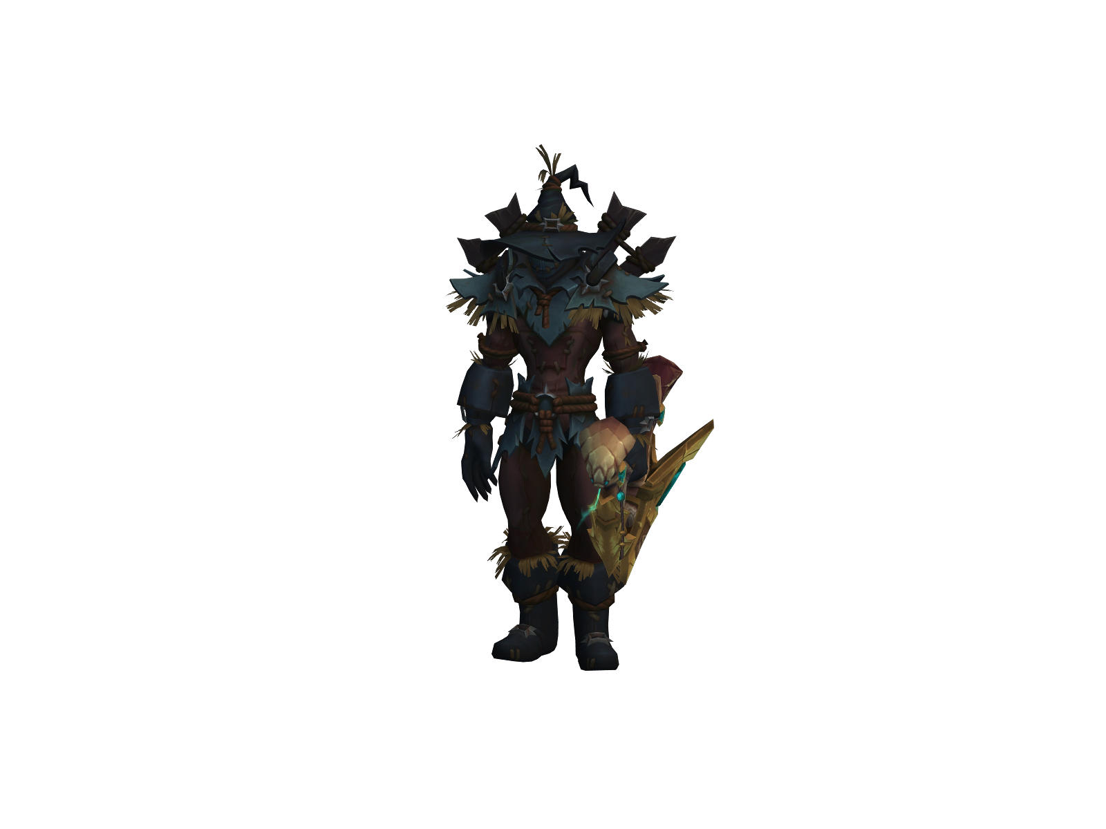 Baaku 3D character render