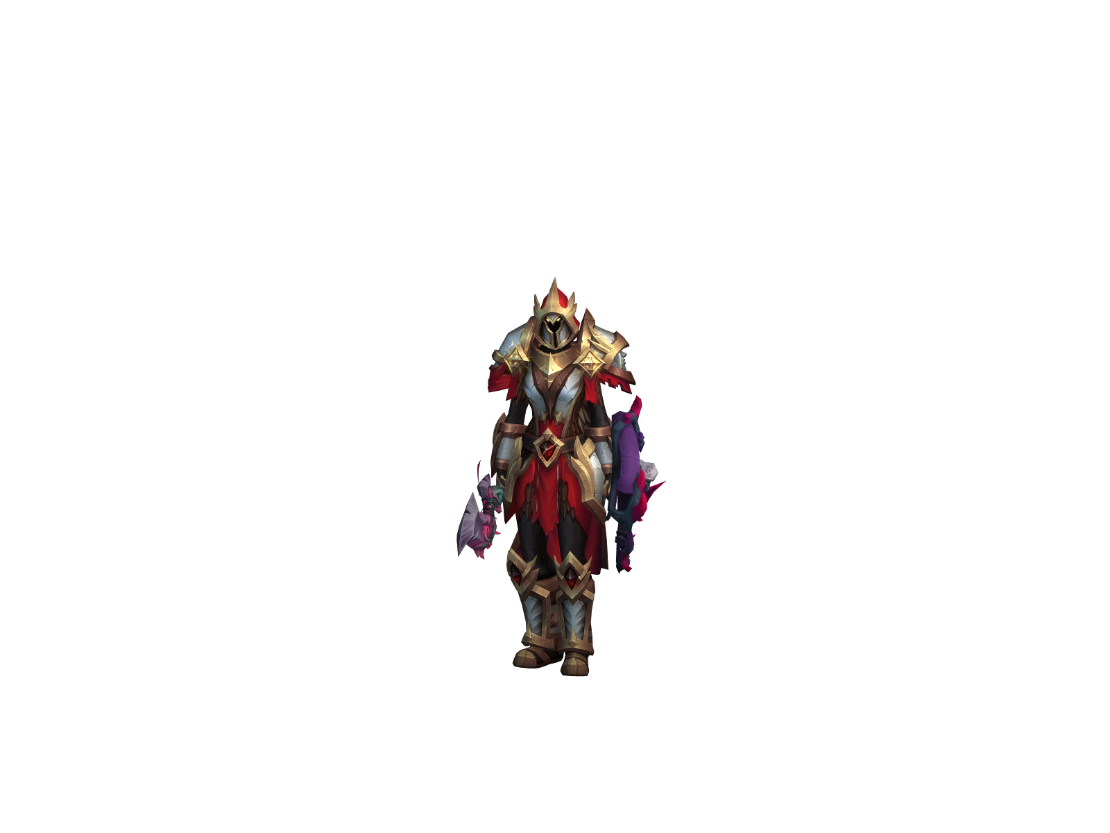 Patricea 3D character render
