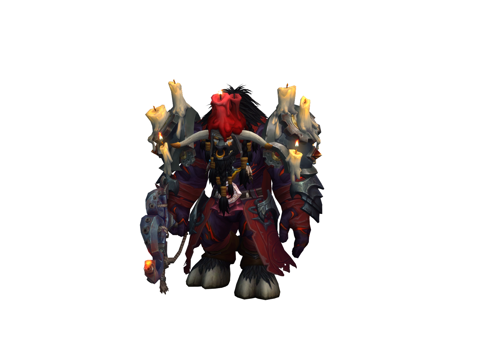 Rottenroot 3D character render