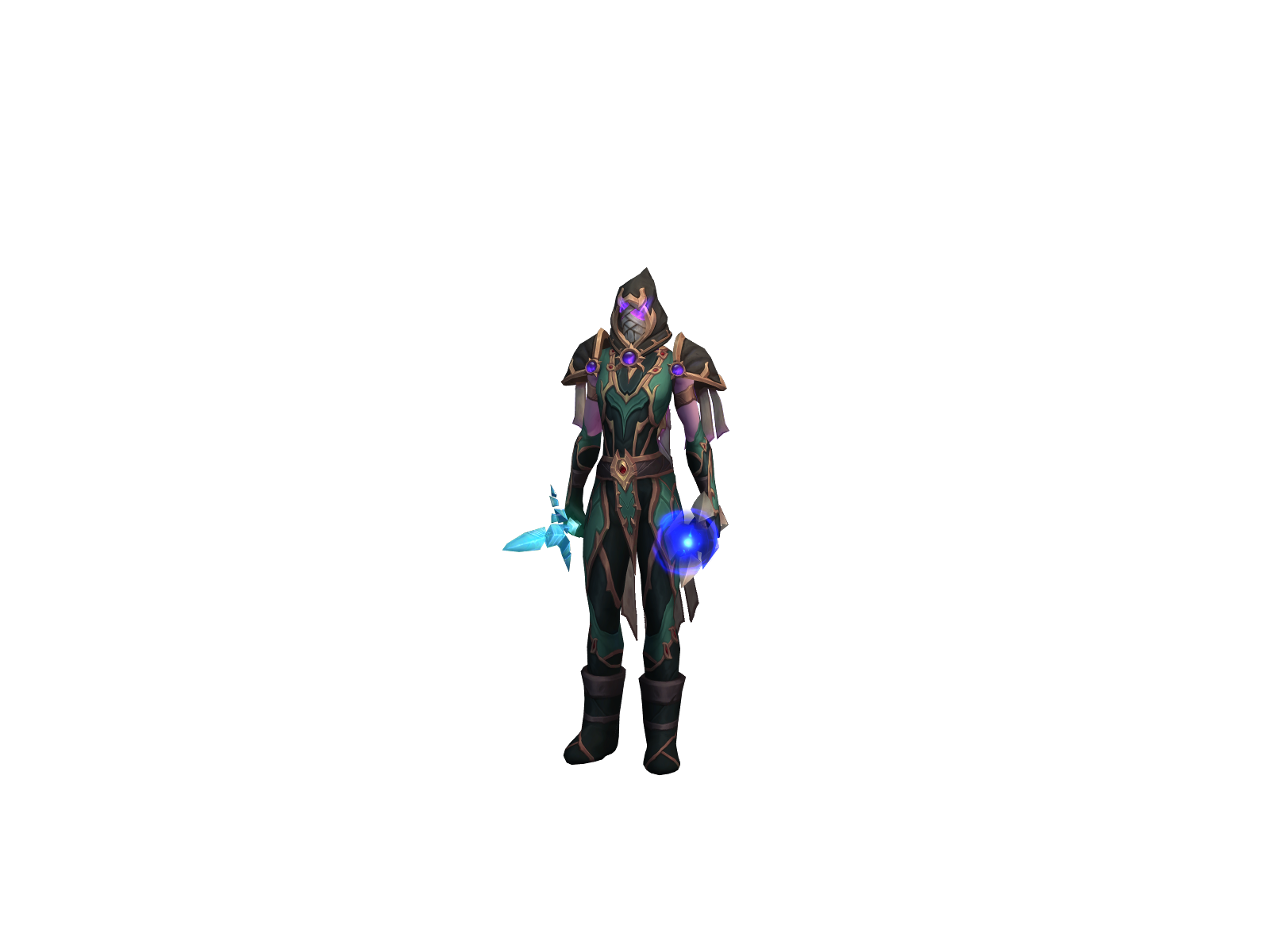 Pawelek 3D character render