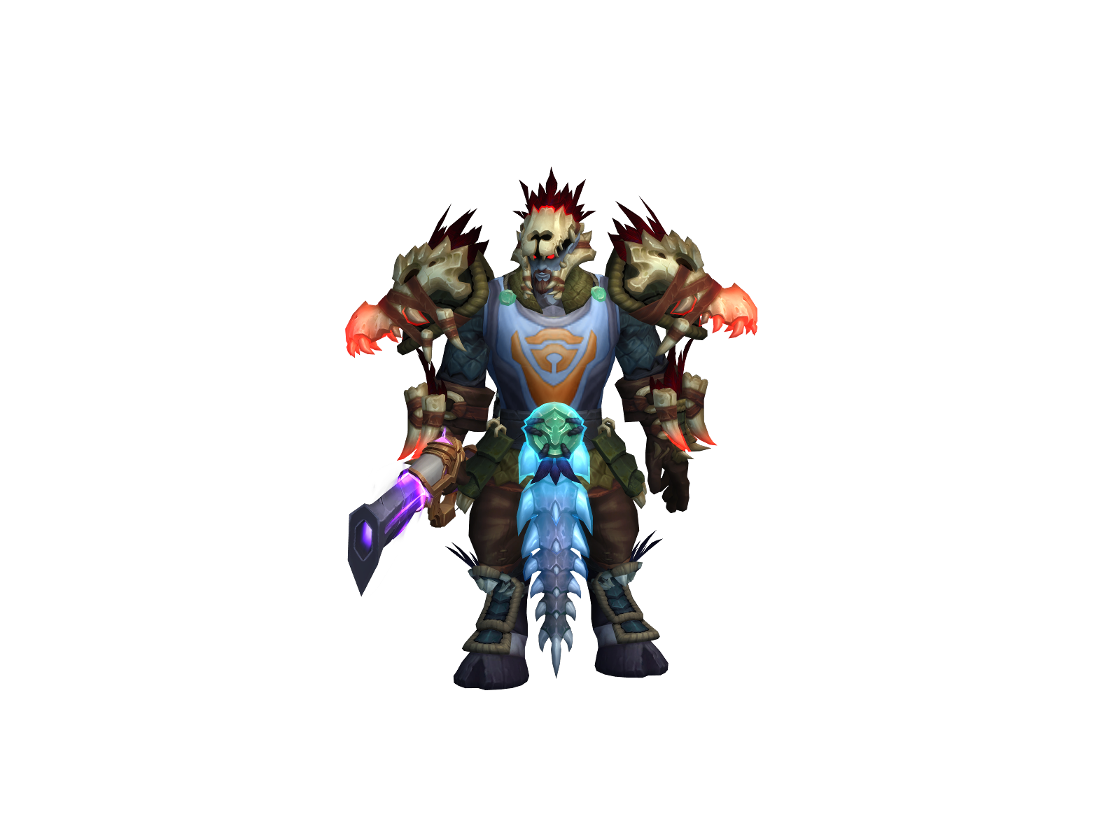 Krochmal 3D character render