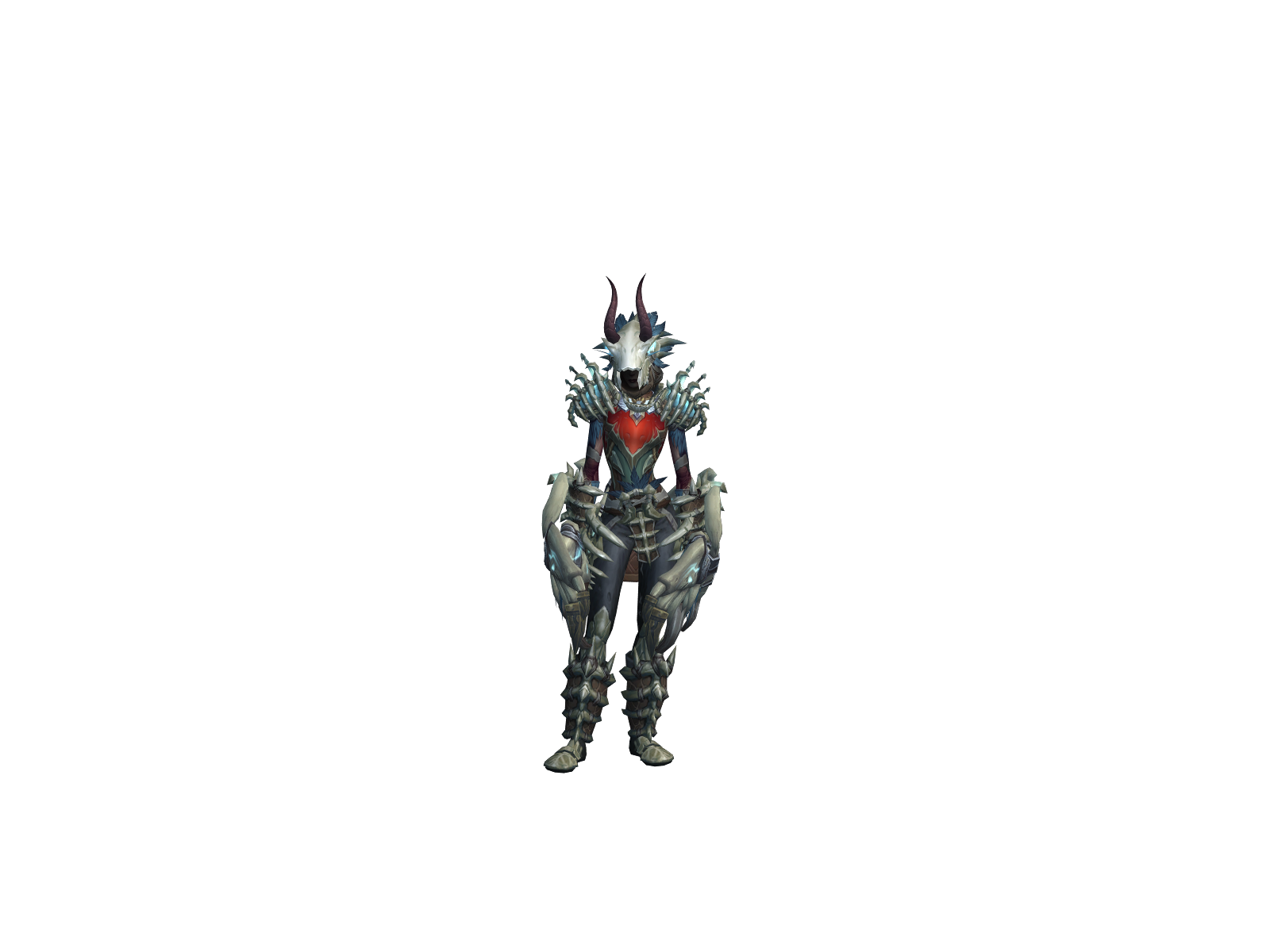 Demonlition 3D character render