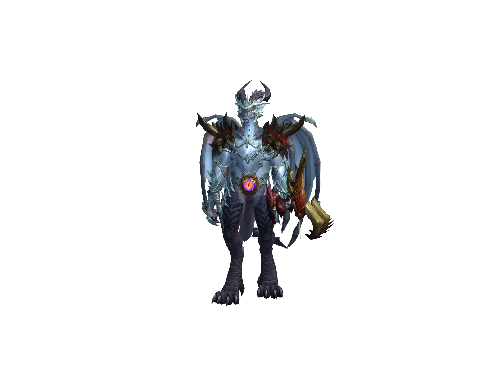 Skiriam 3D character render