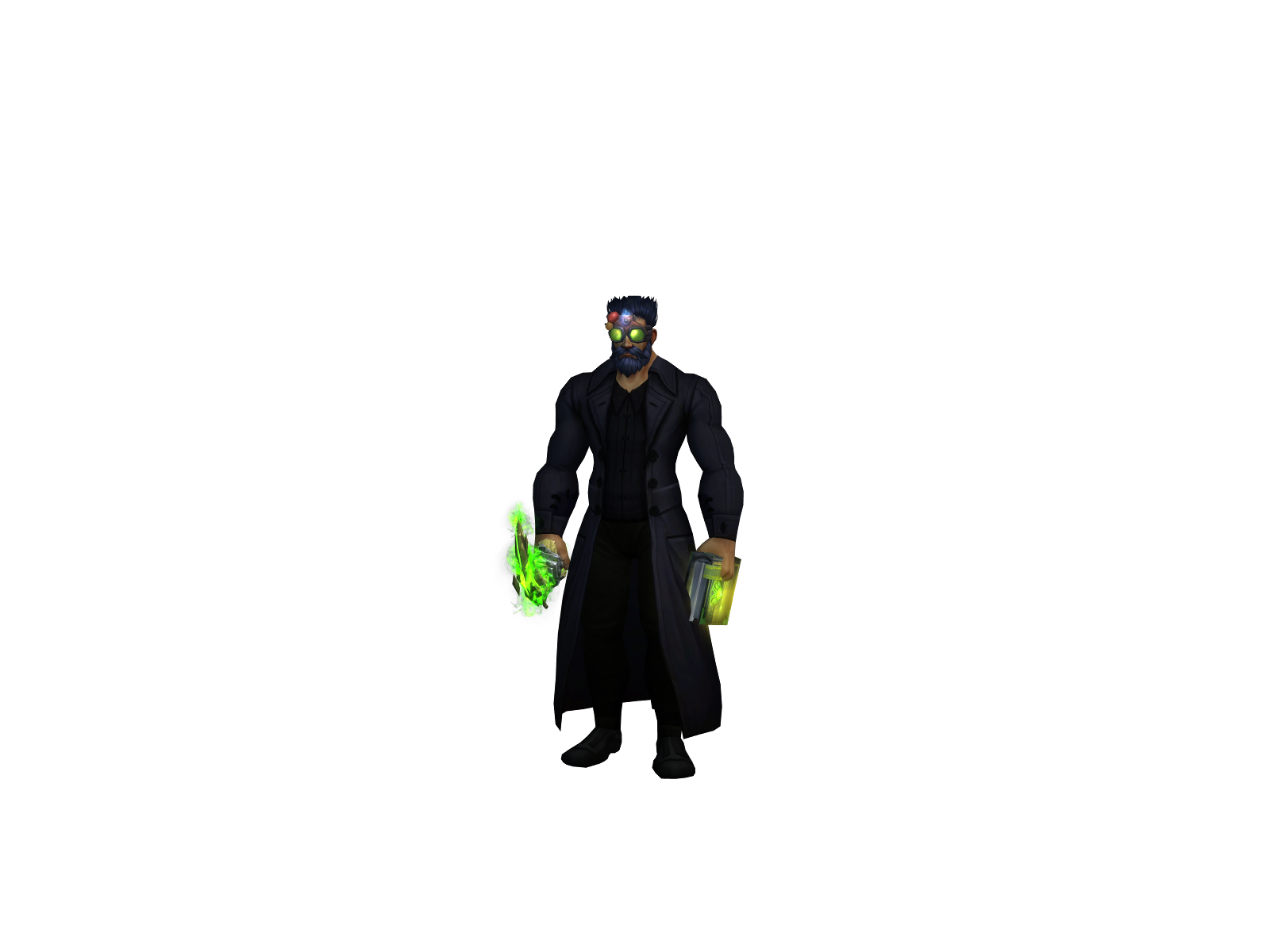 Fluxdog 3D character render