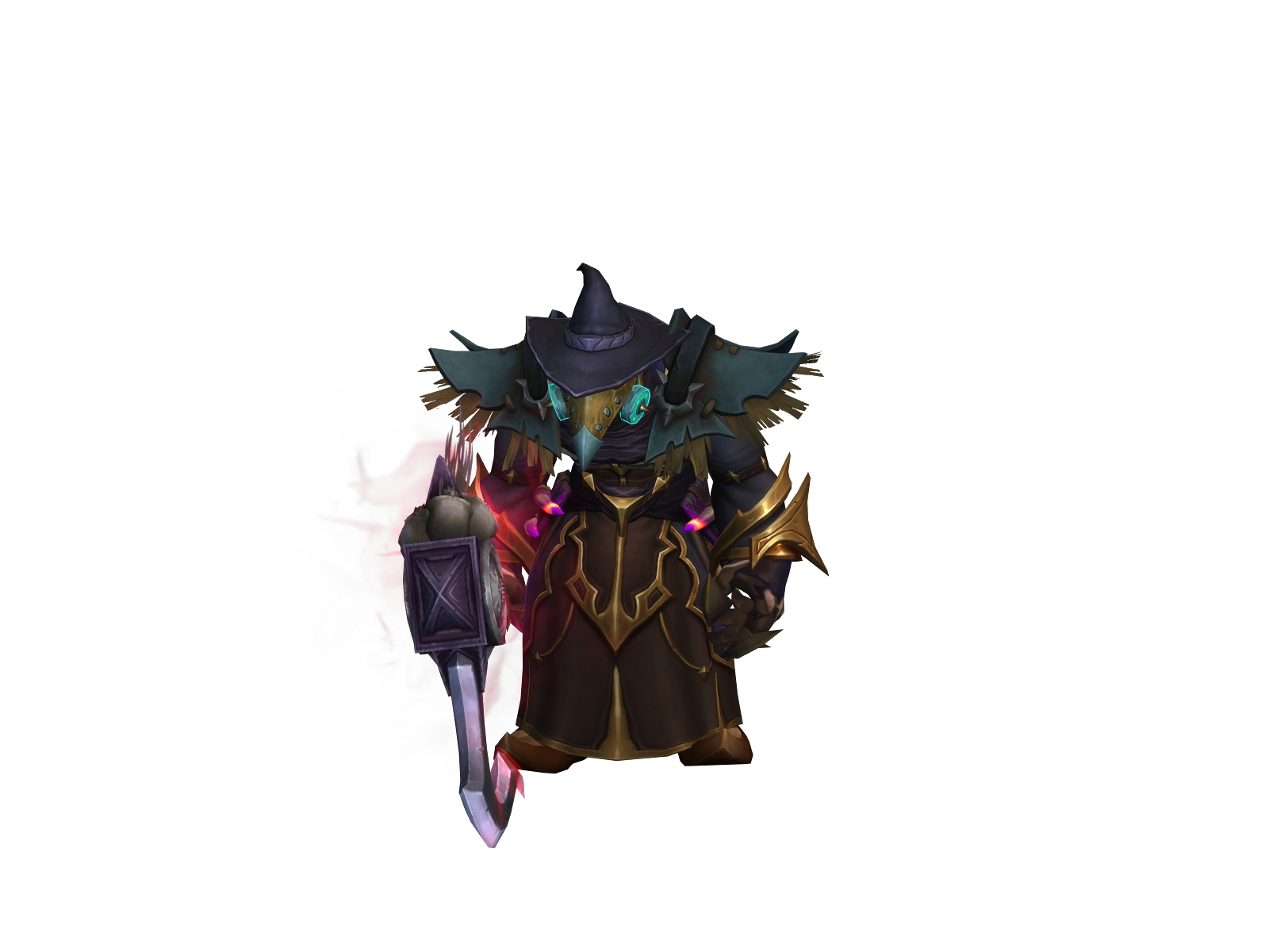 Rachasa 3D character render