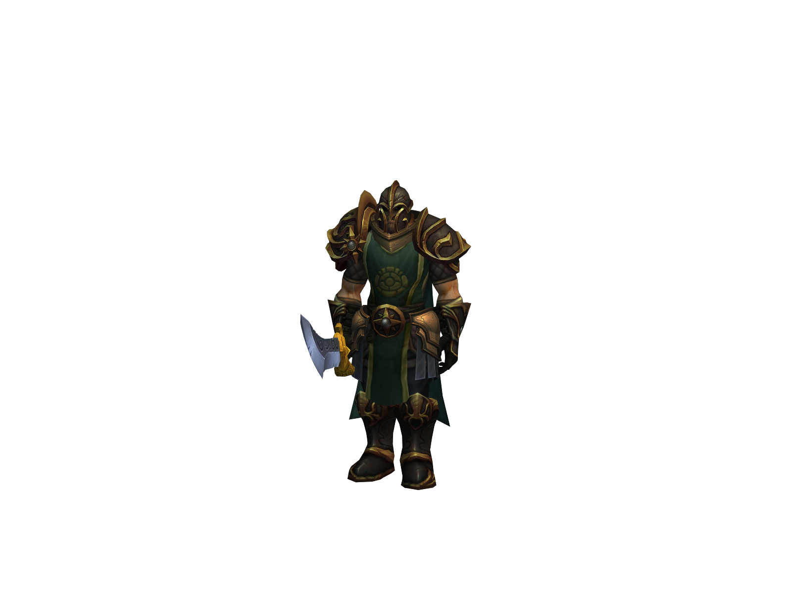 Danrion 3D character render