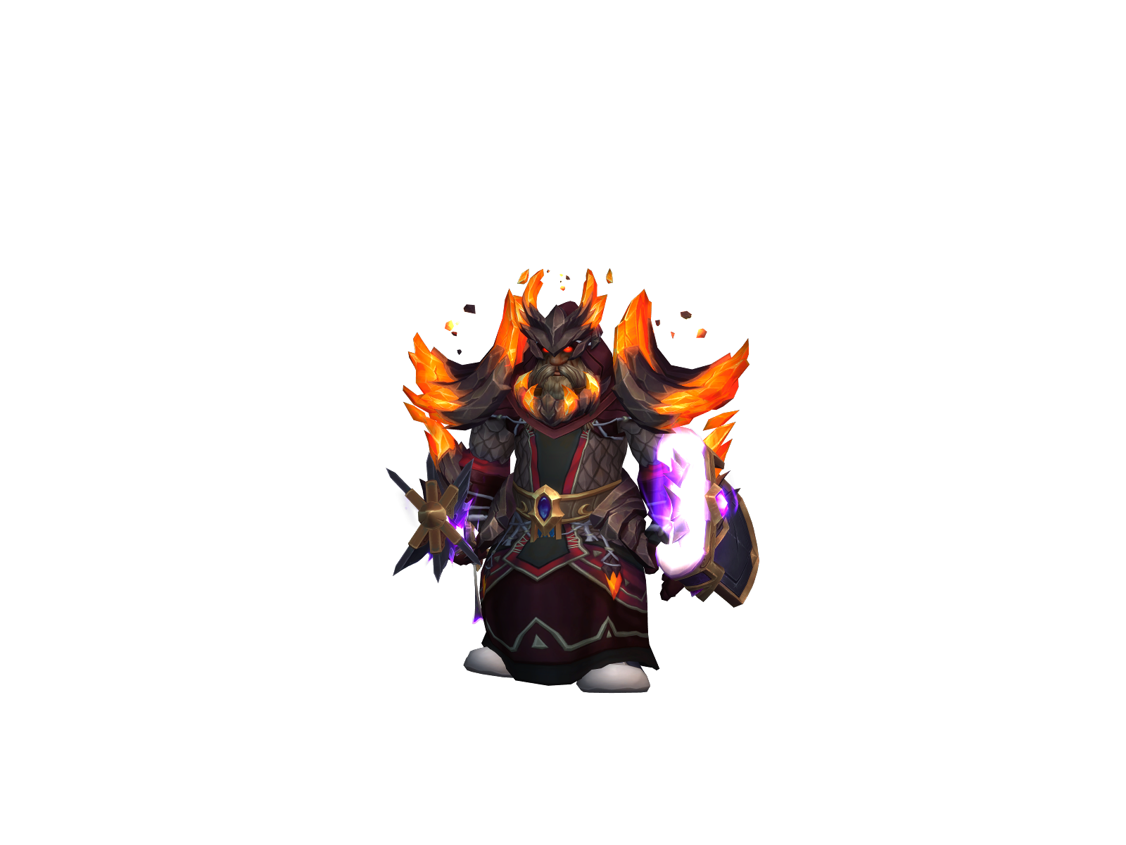 Mattaj 3D character render