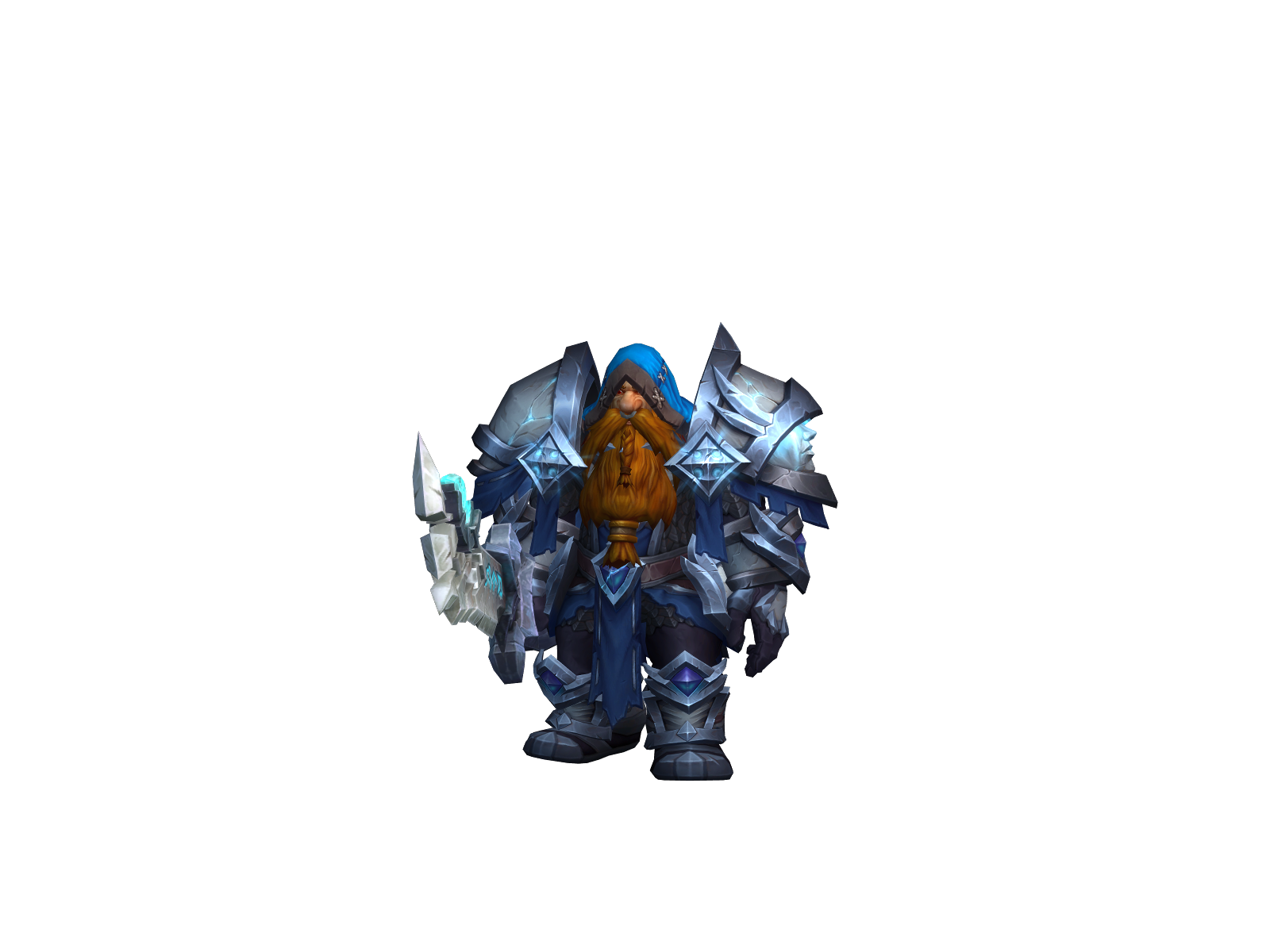 Arthalion 3D character render