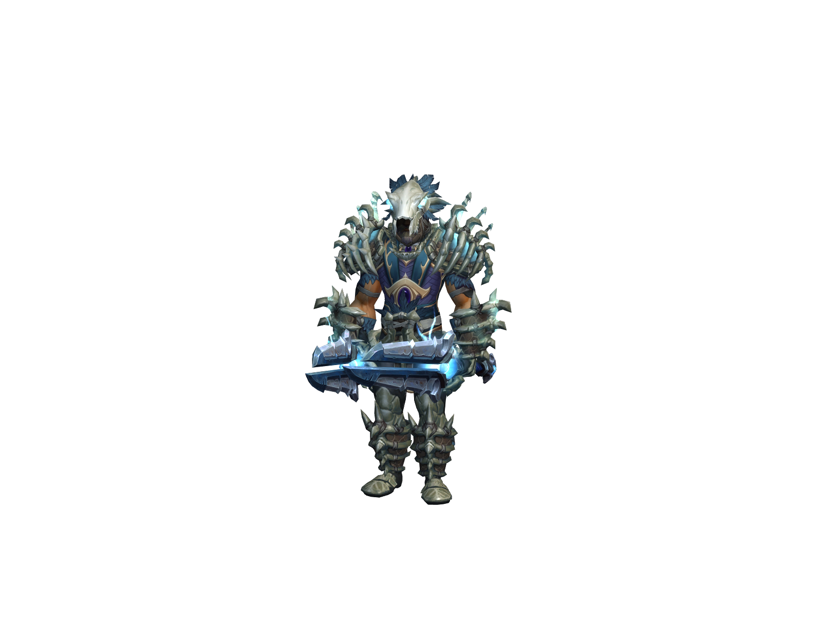 Krysslin 3D character render