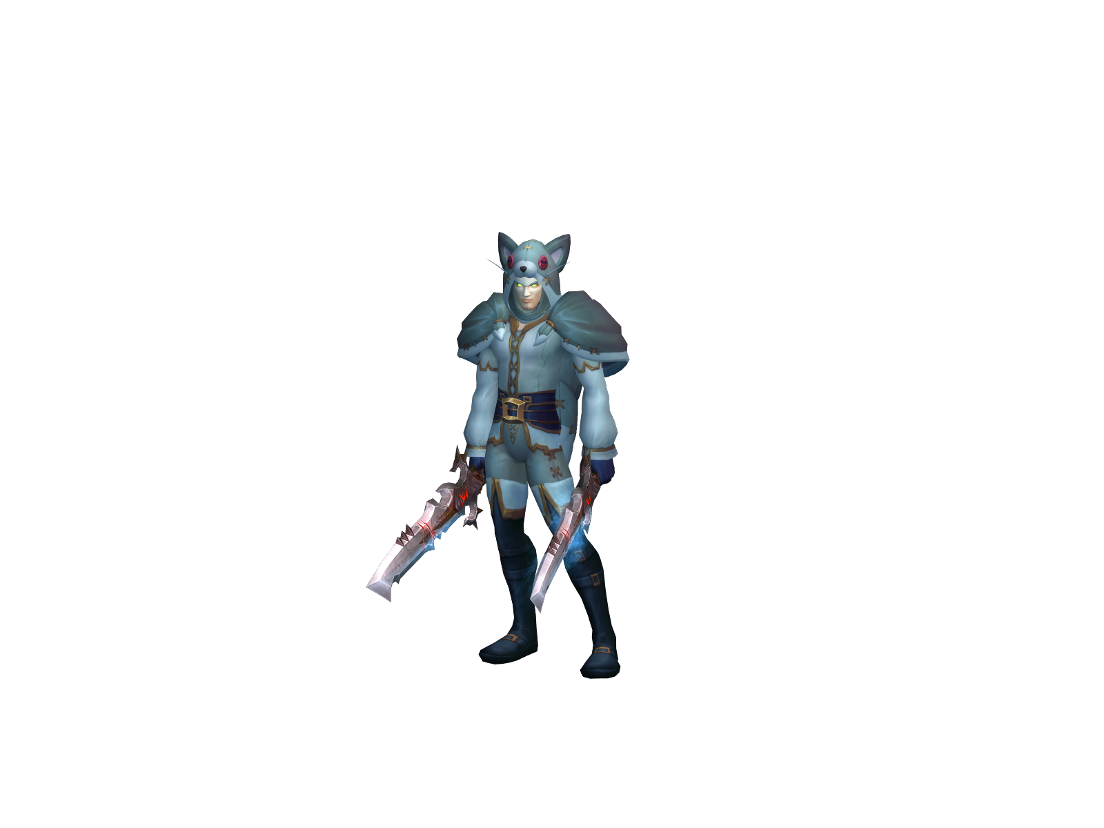 quinx 3D character render