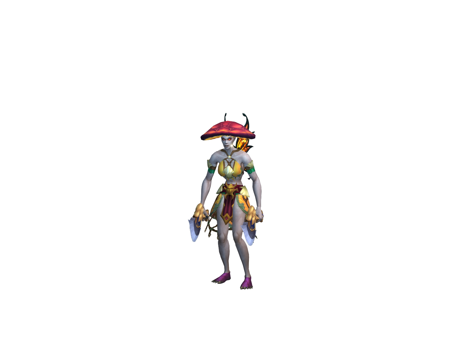 Sausen 3D character render