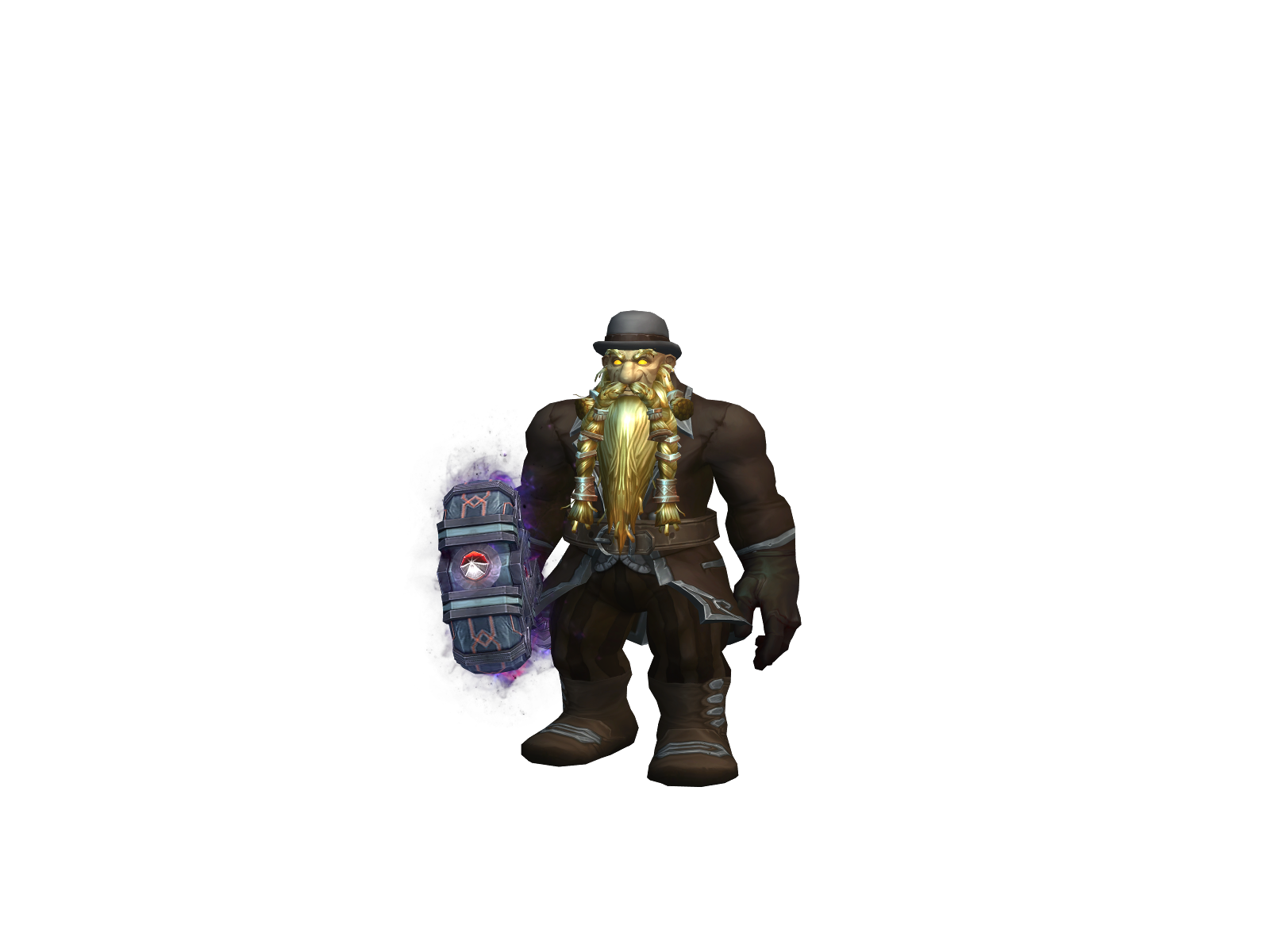 Zallidin 3D character render