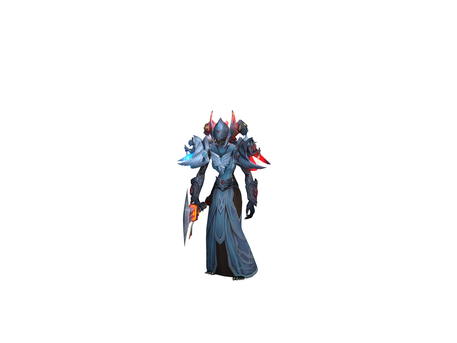 Jeal 3D character render