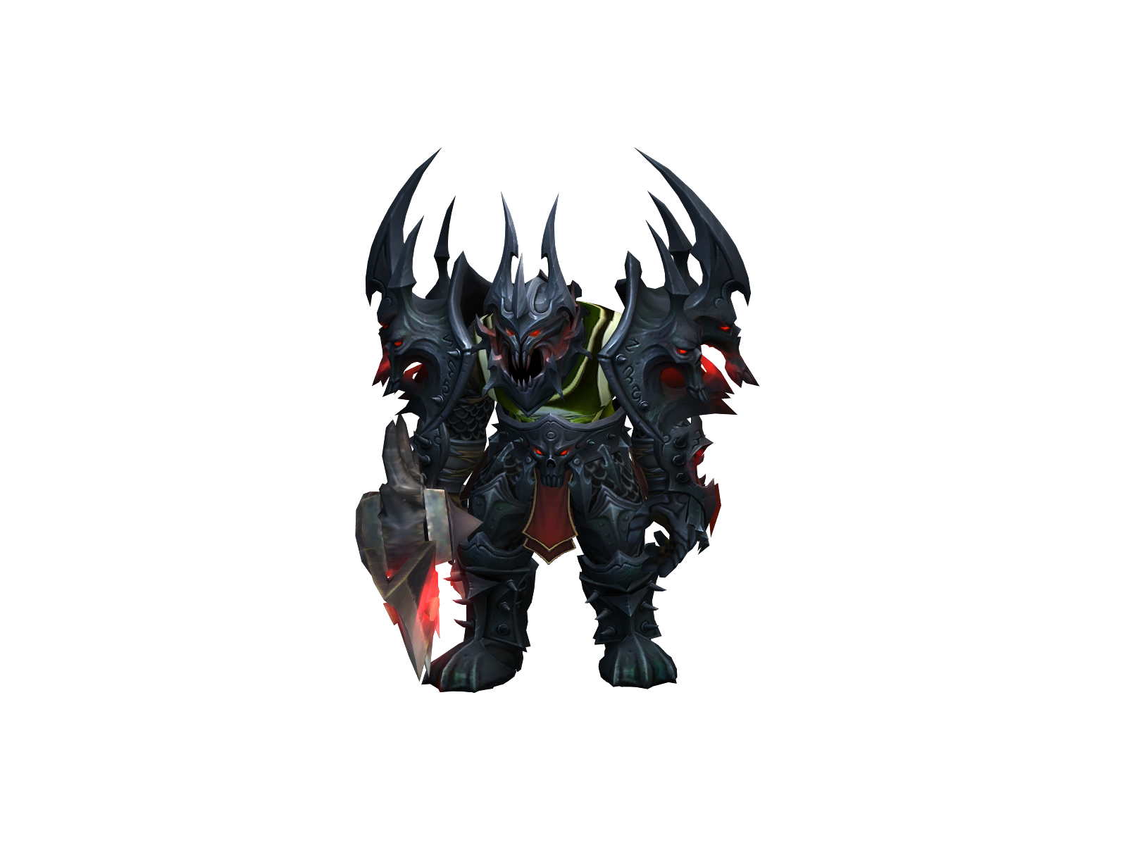 Hellblight 3D character render