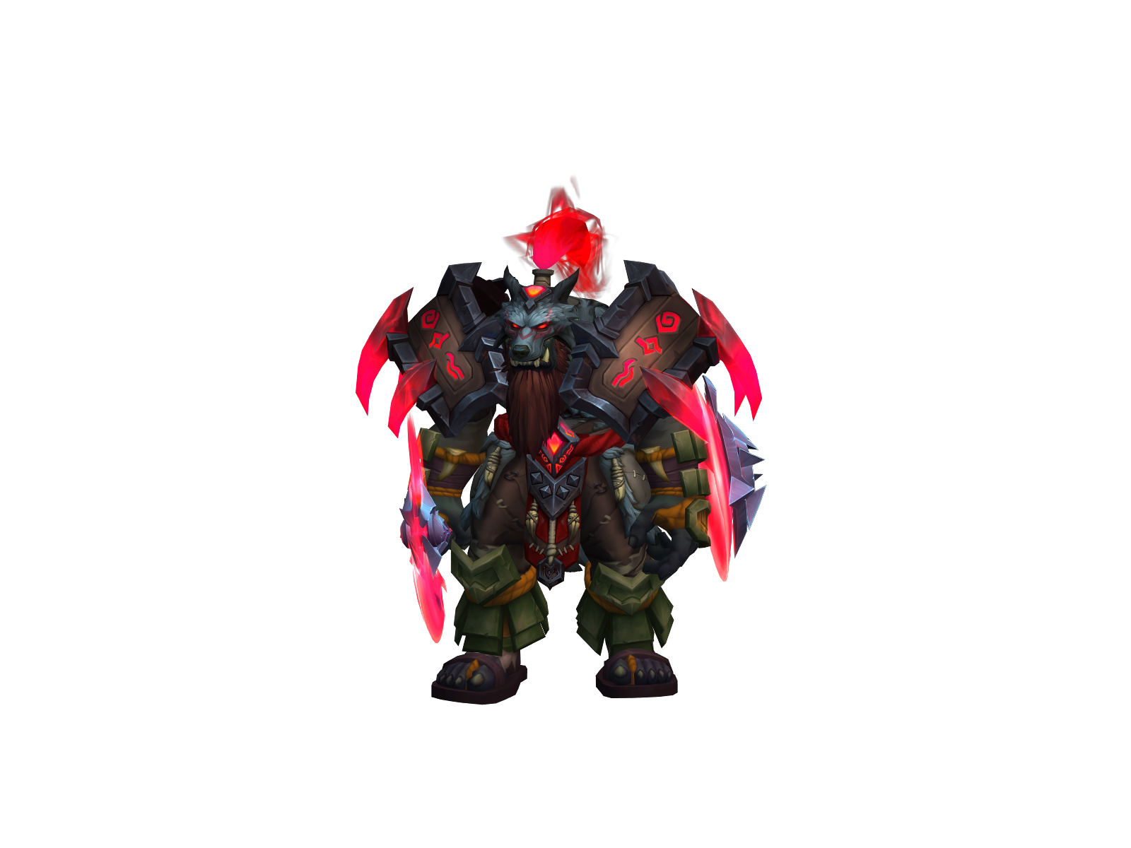 Wúrrzag 3D character render