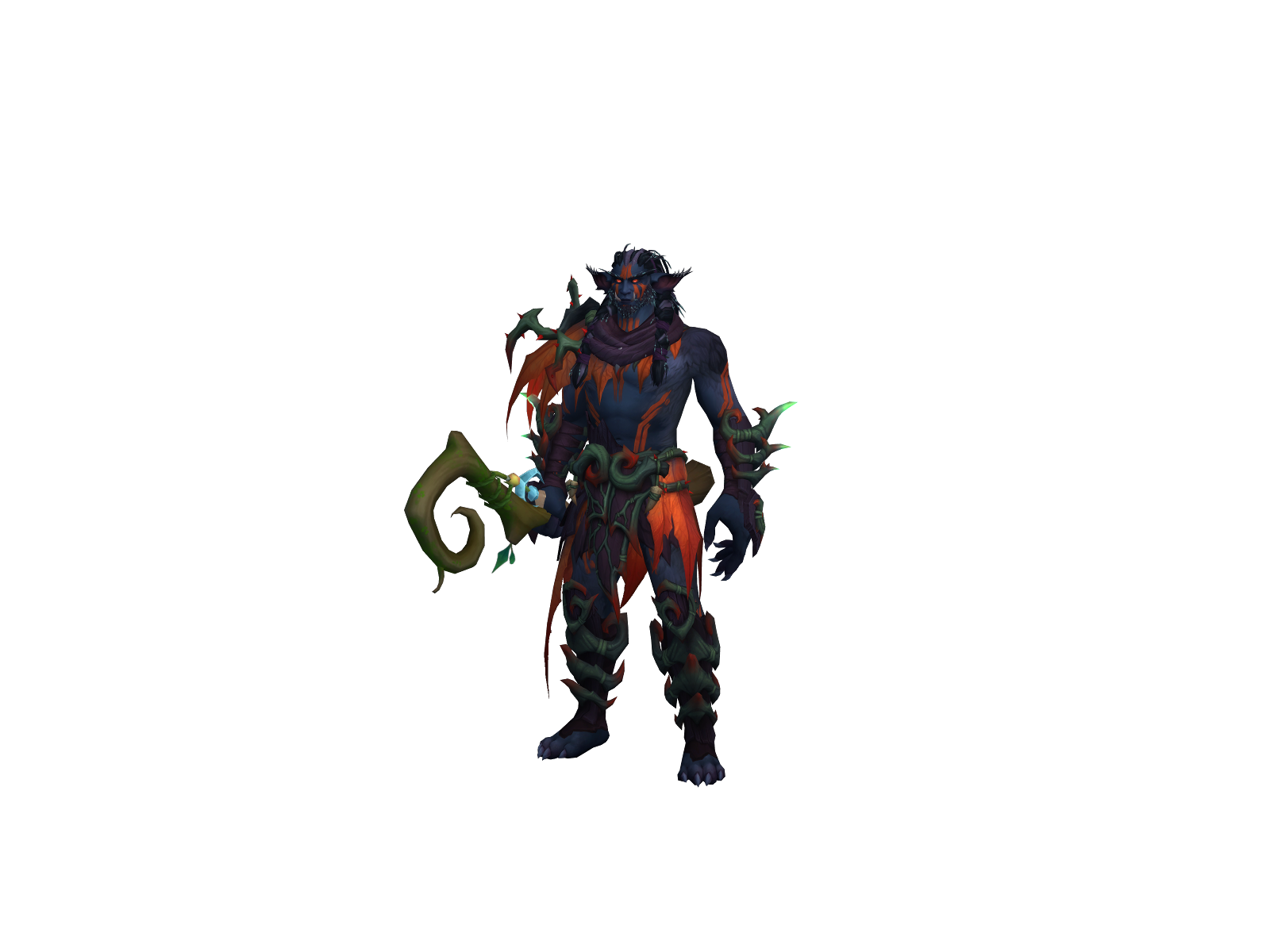 Jórmungandr 3D character render