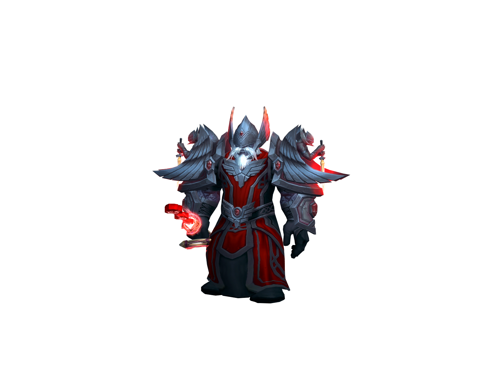 Unknowpriest 3D character render