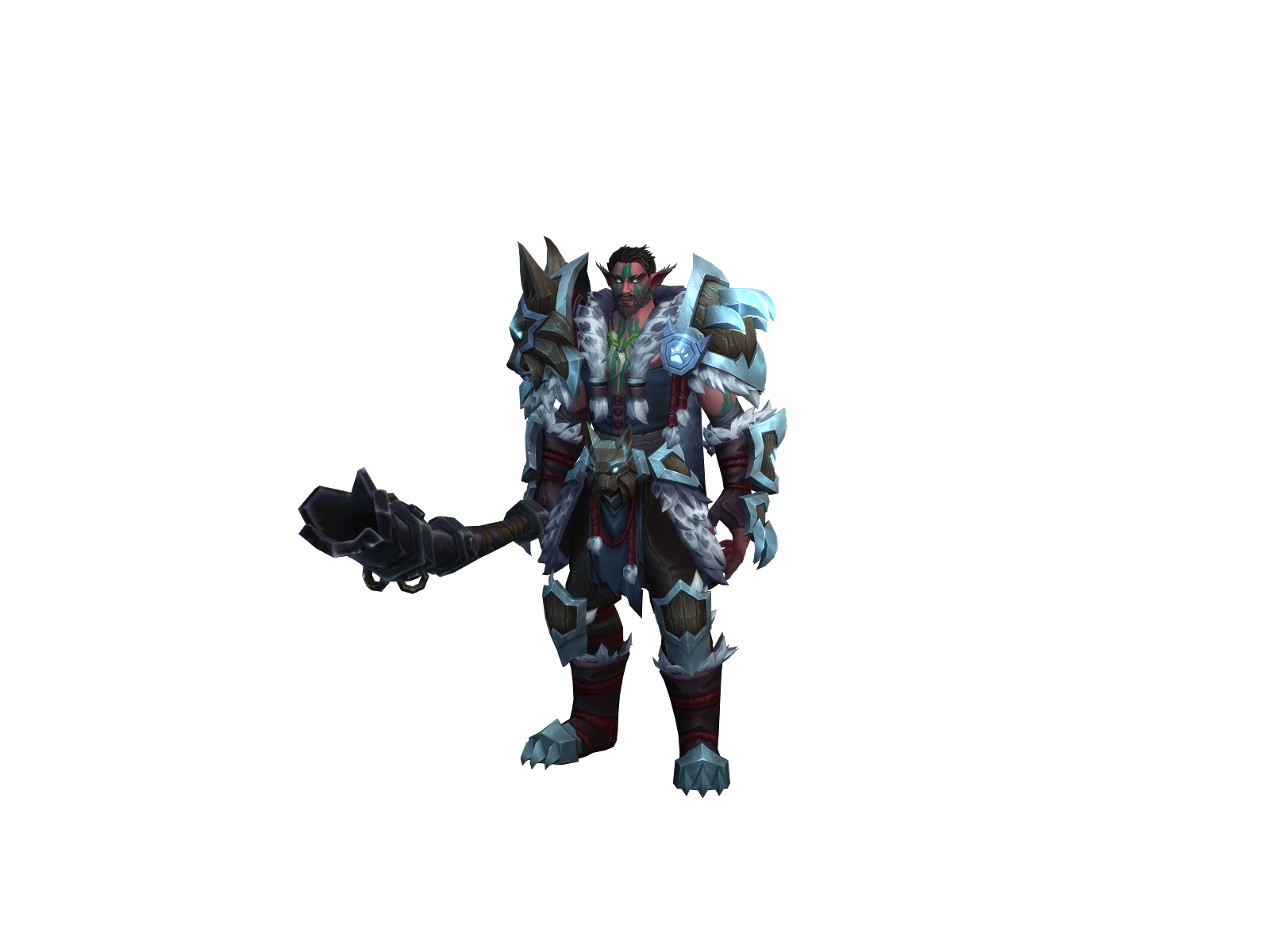 Finnax 3D character render