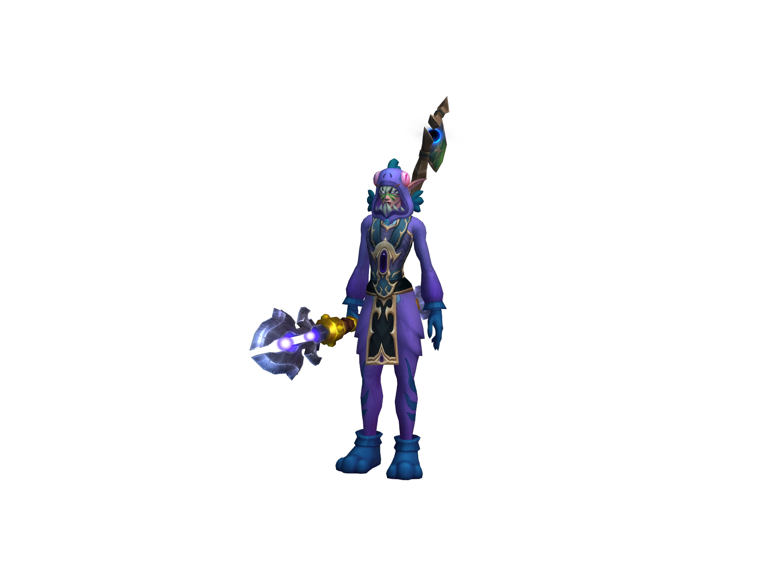 Lilweaver 3D character render