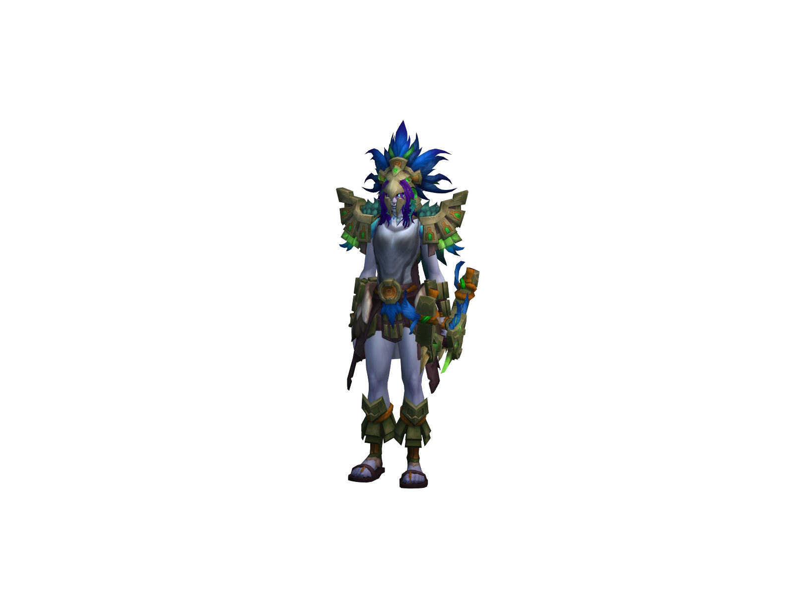 Invicttuss 3D character render