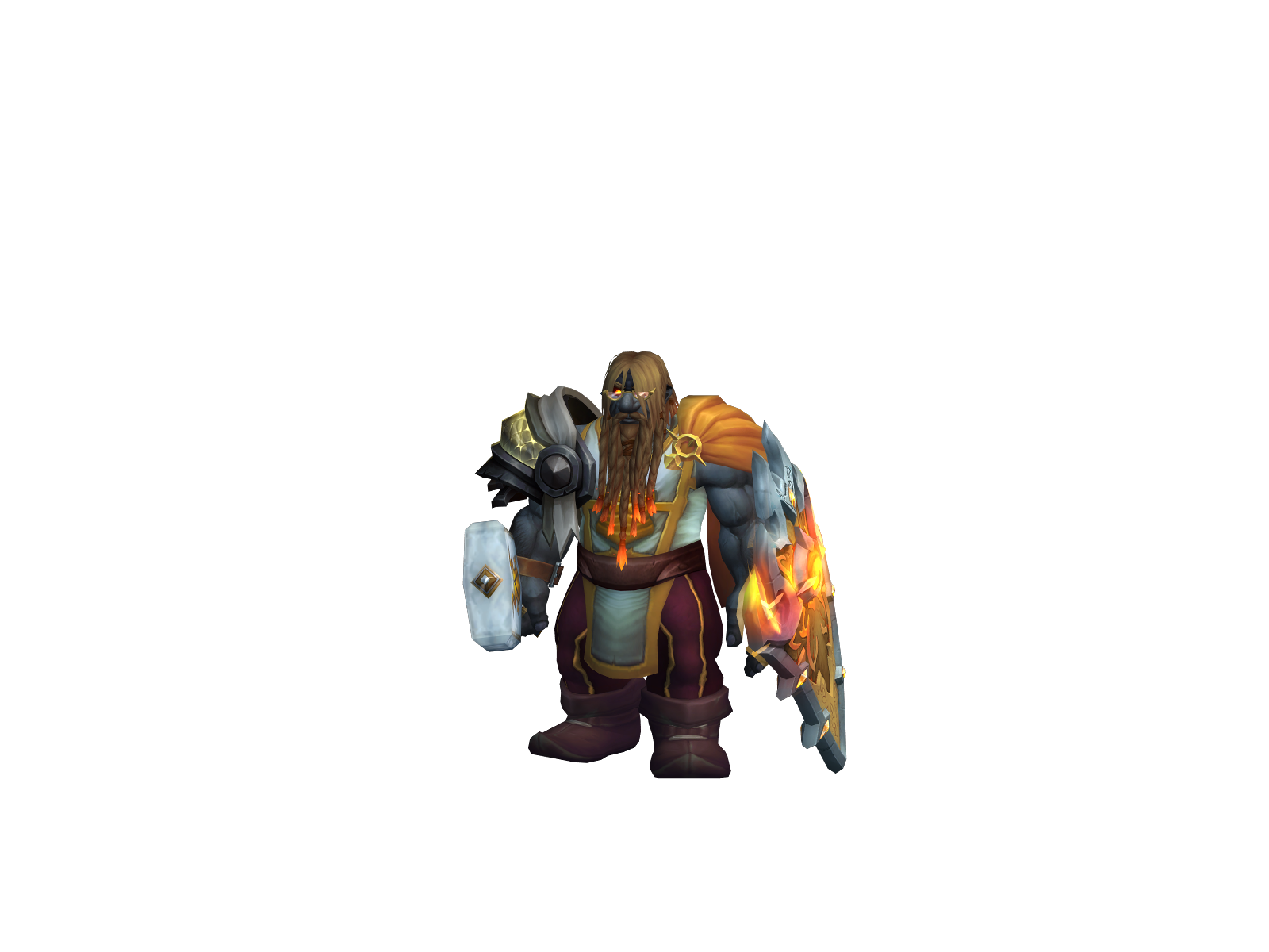 Dramallama 3D character render