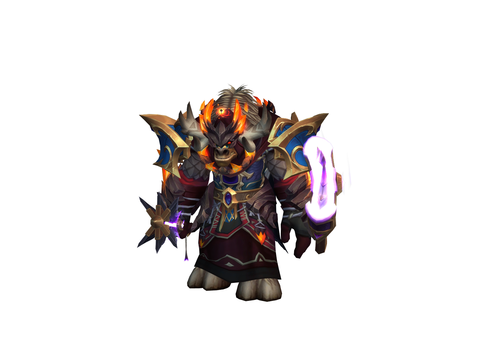 Kaimountain 3D character render