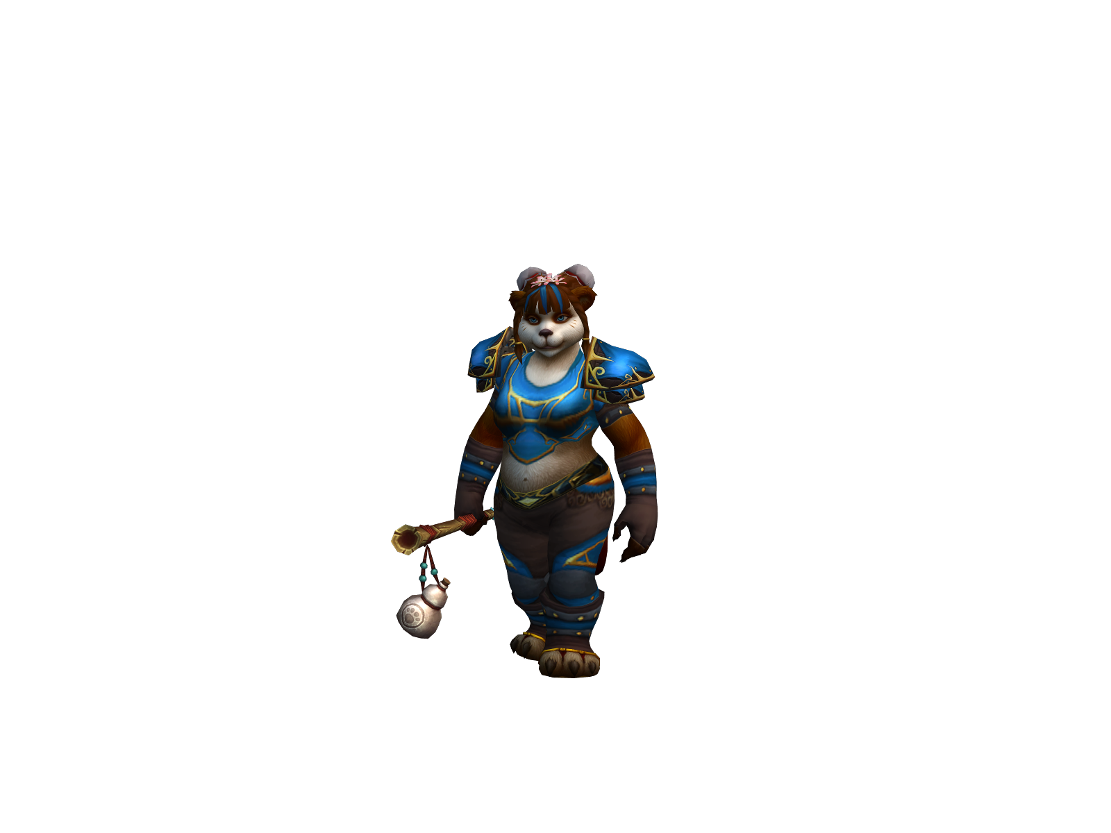 Tibbers 3D character render