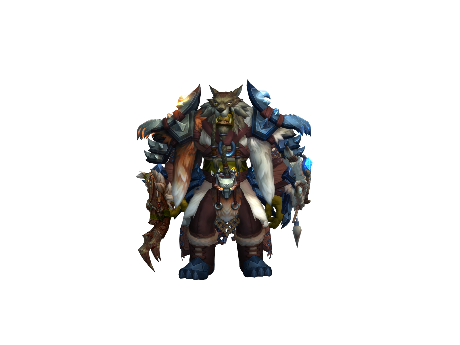 Haaghor 3D character render