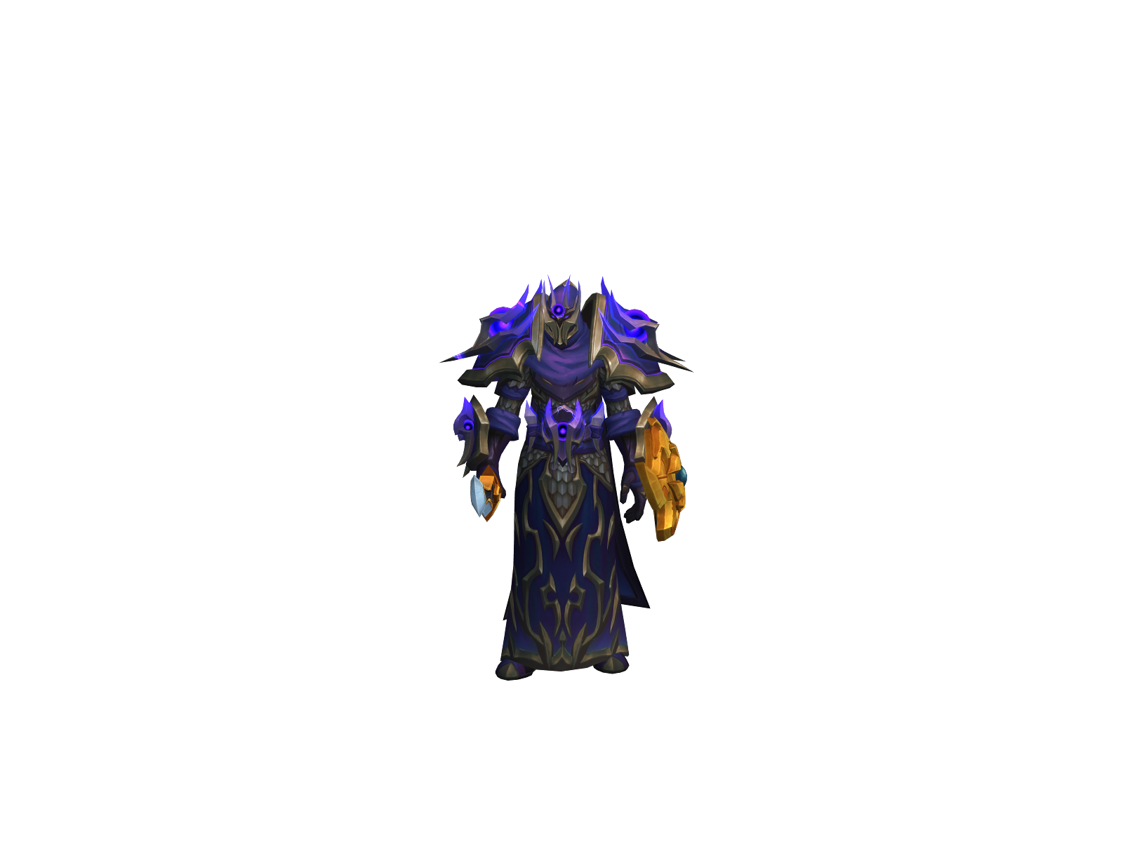 Spiritflame 3D character render