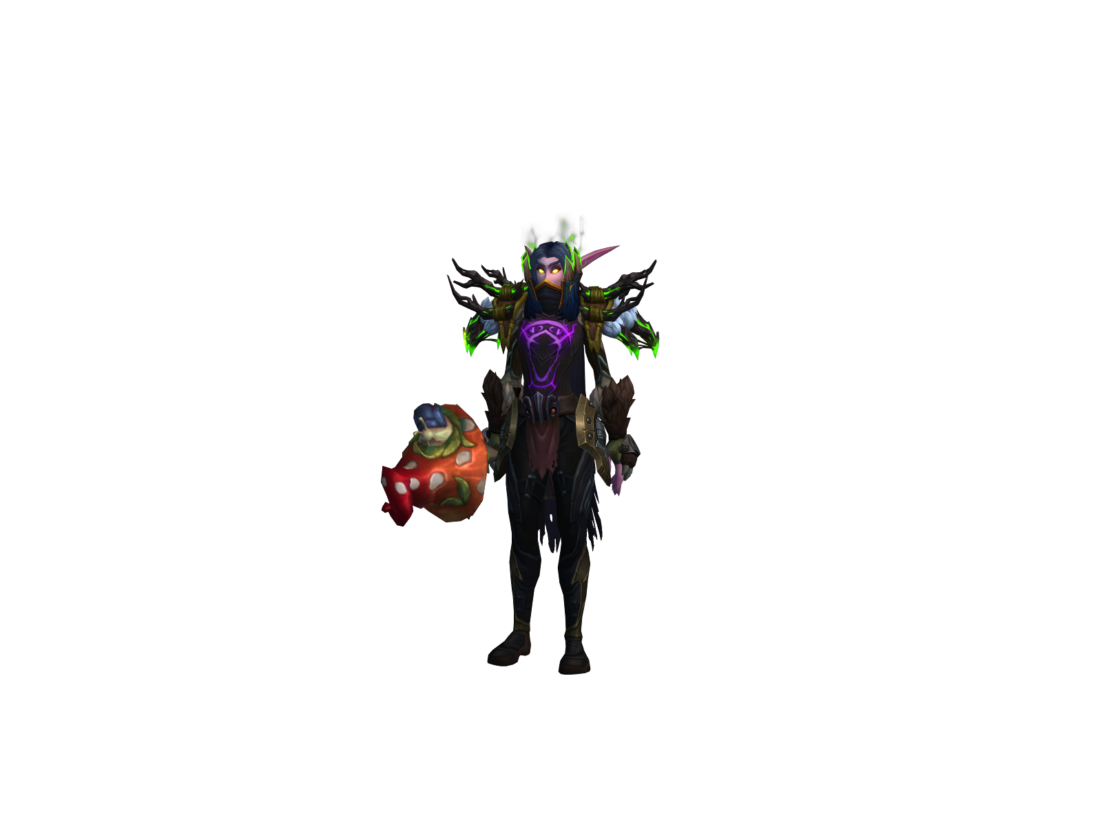 Thelyia 3D character render