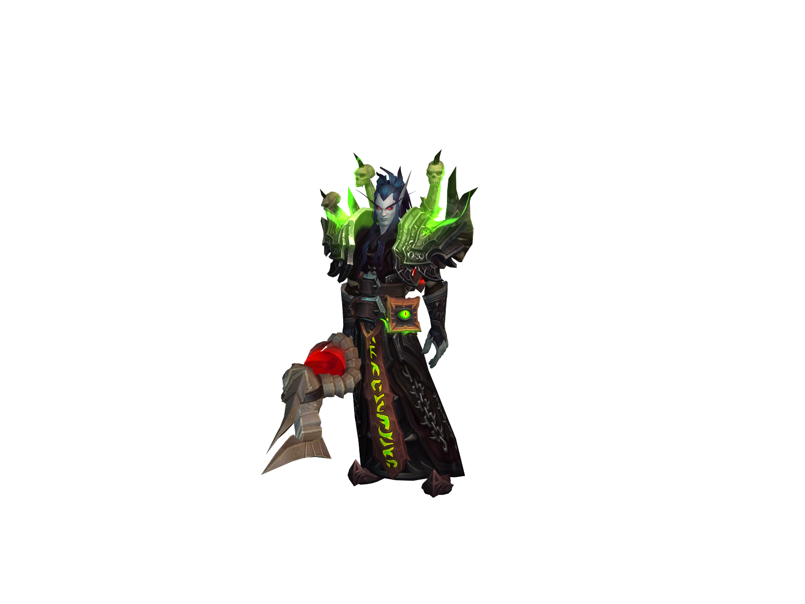 Elaithas 3D character render