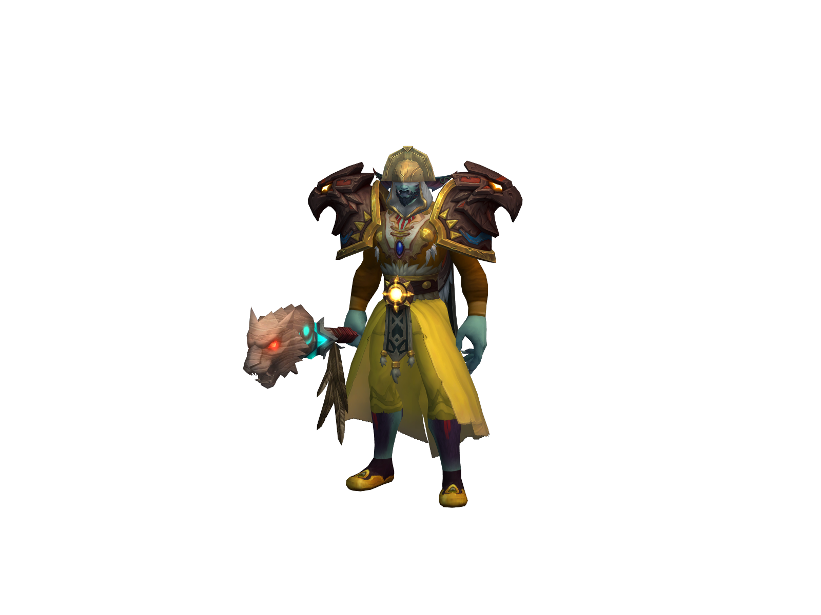 Dirtymango 3D character render