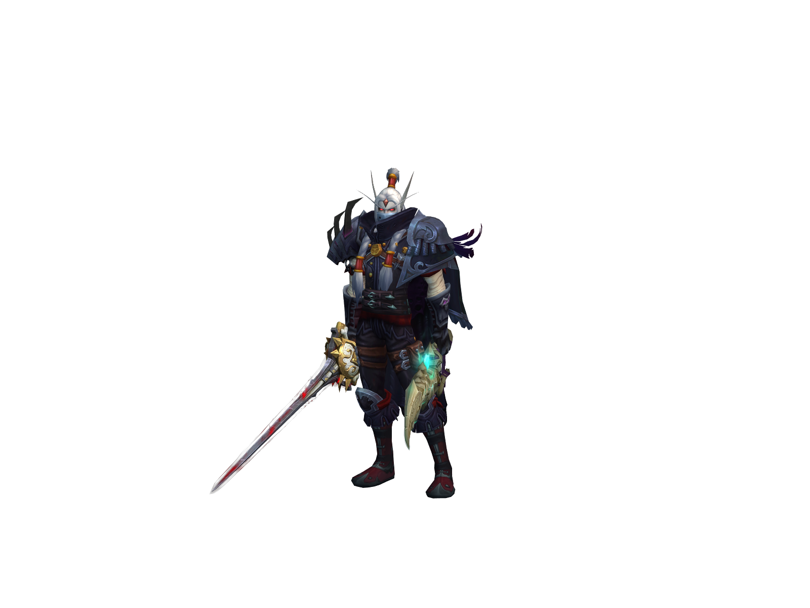 Raimae 3D character render