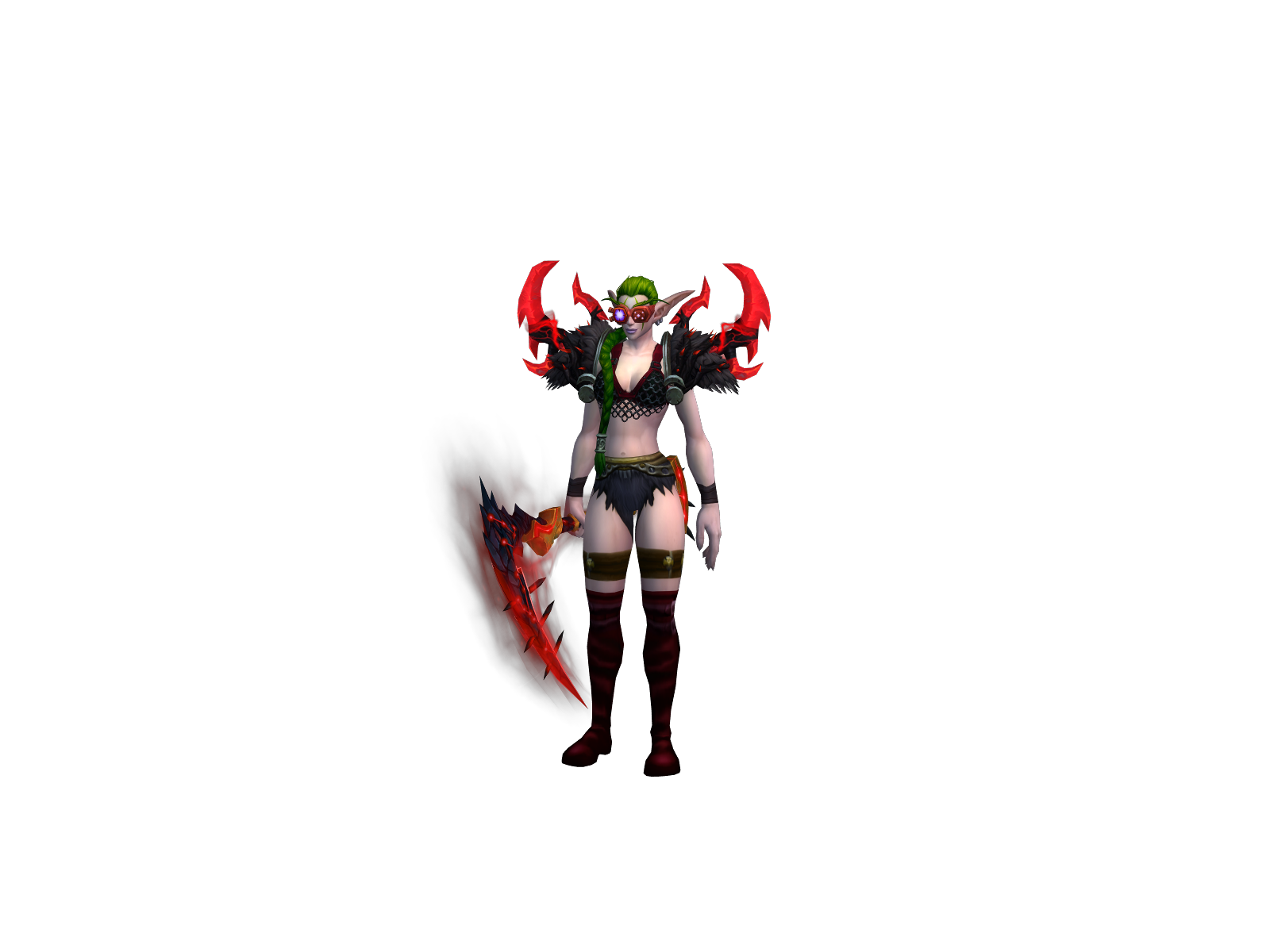 carmen 3D character render