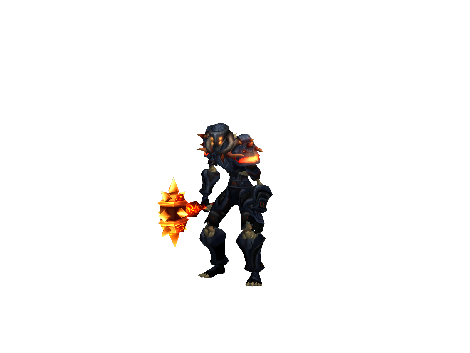 Cypres 3D character render