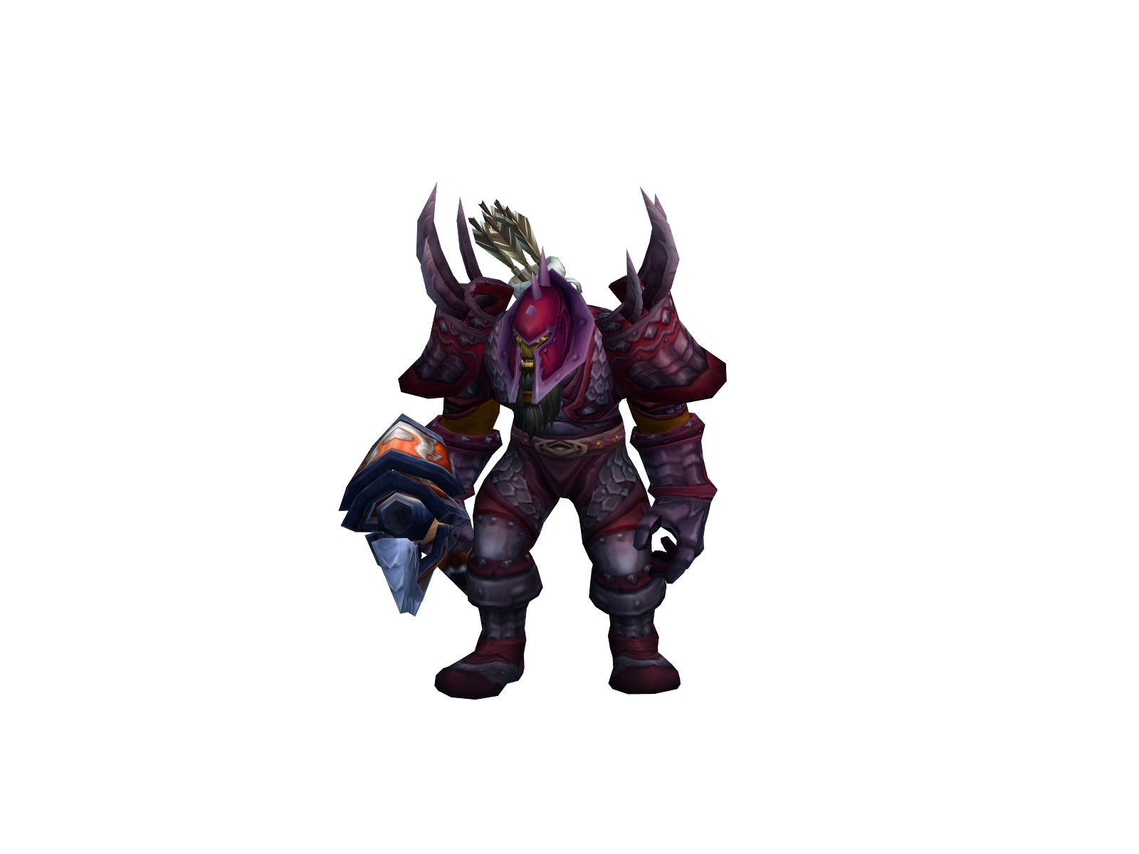 Korgbow 3D character render