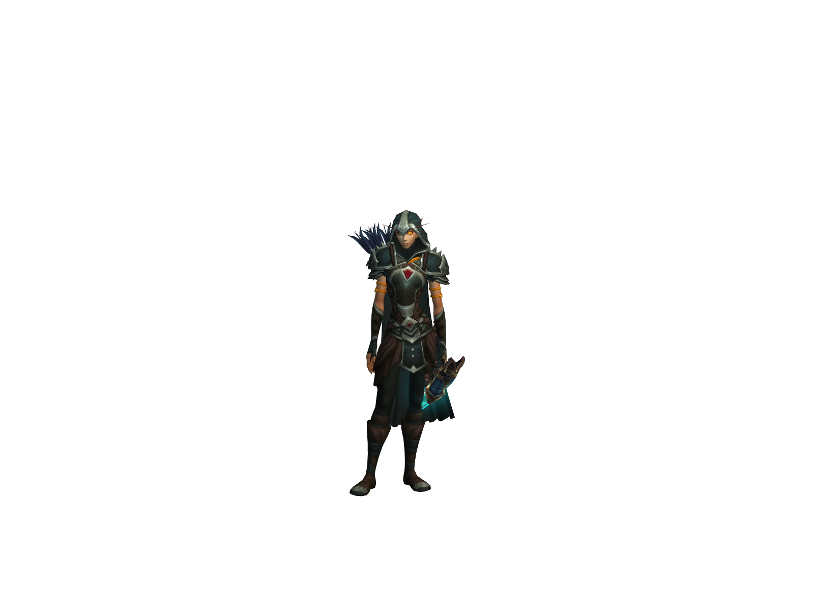 Flarys 3D character render
