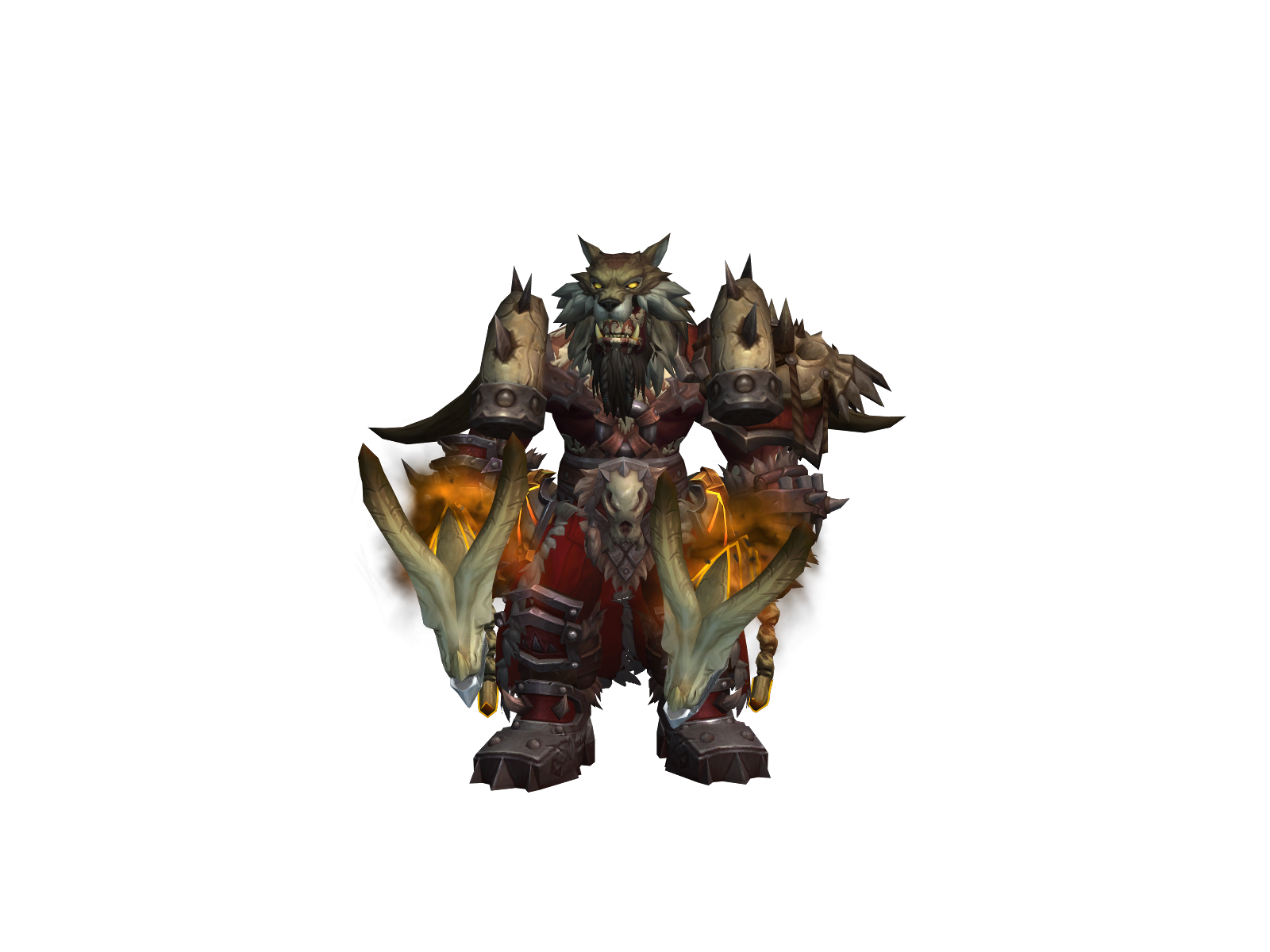 Dregoth 3D character render
