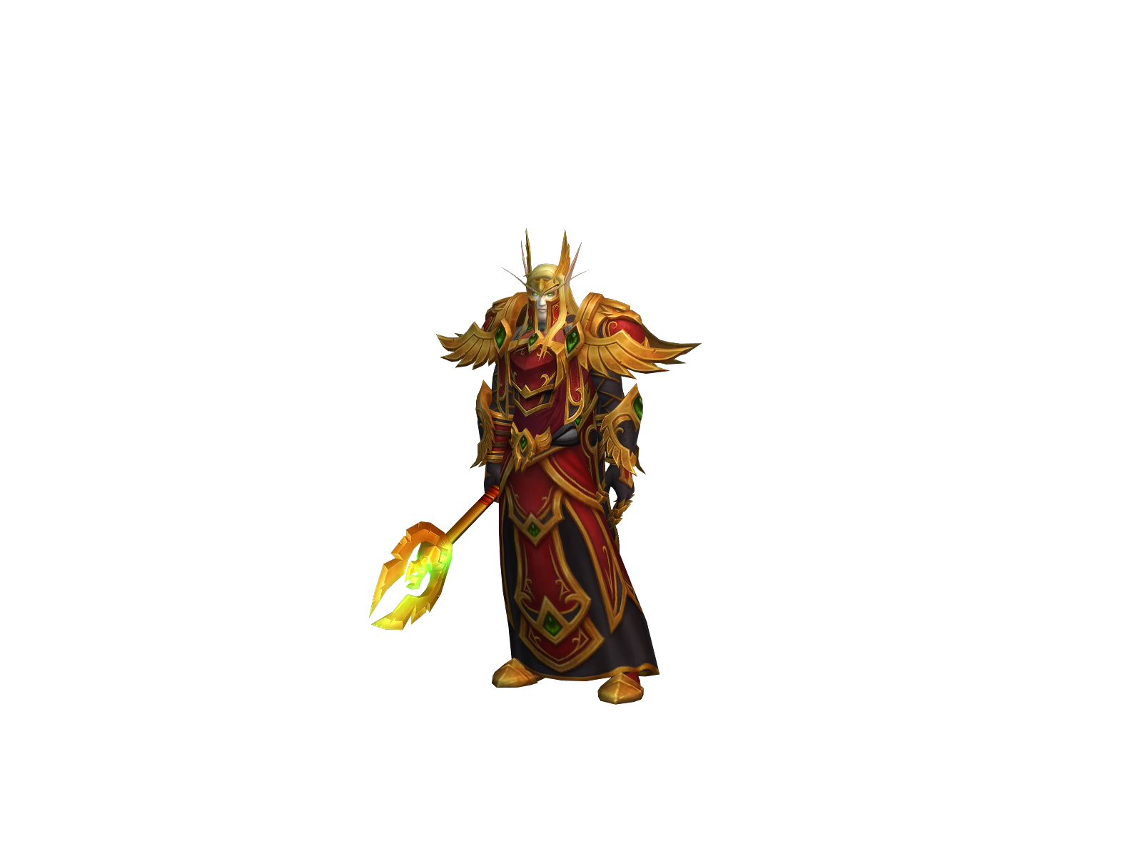 Alanel 3D character render