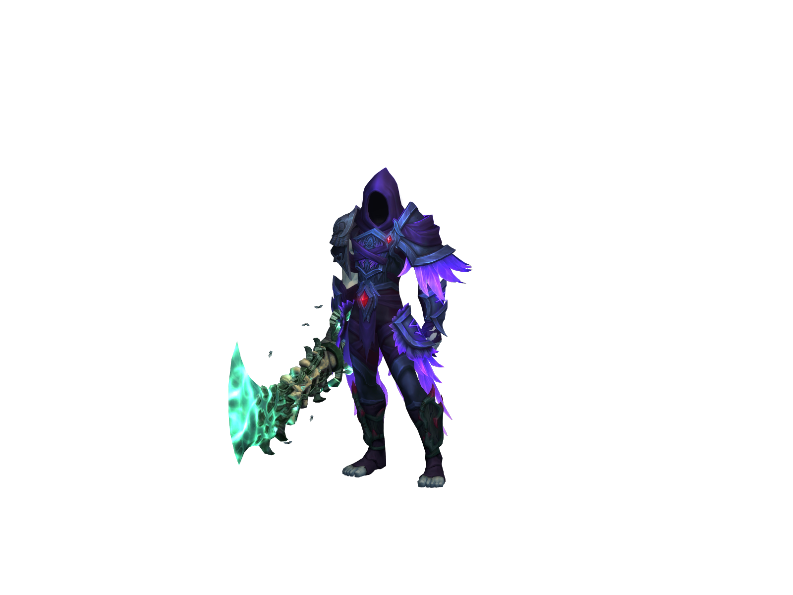 Savael 3D character render