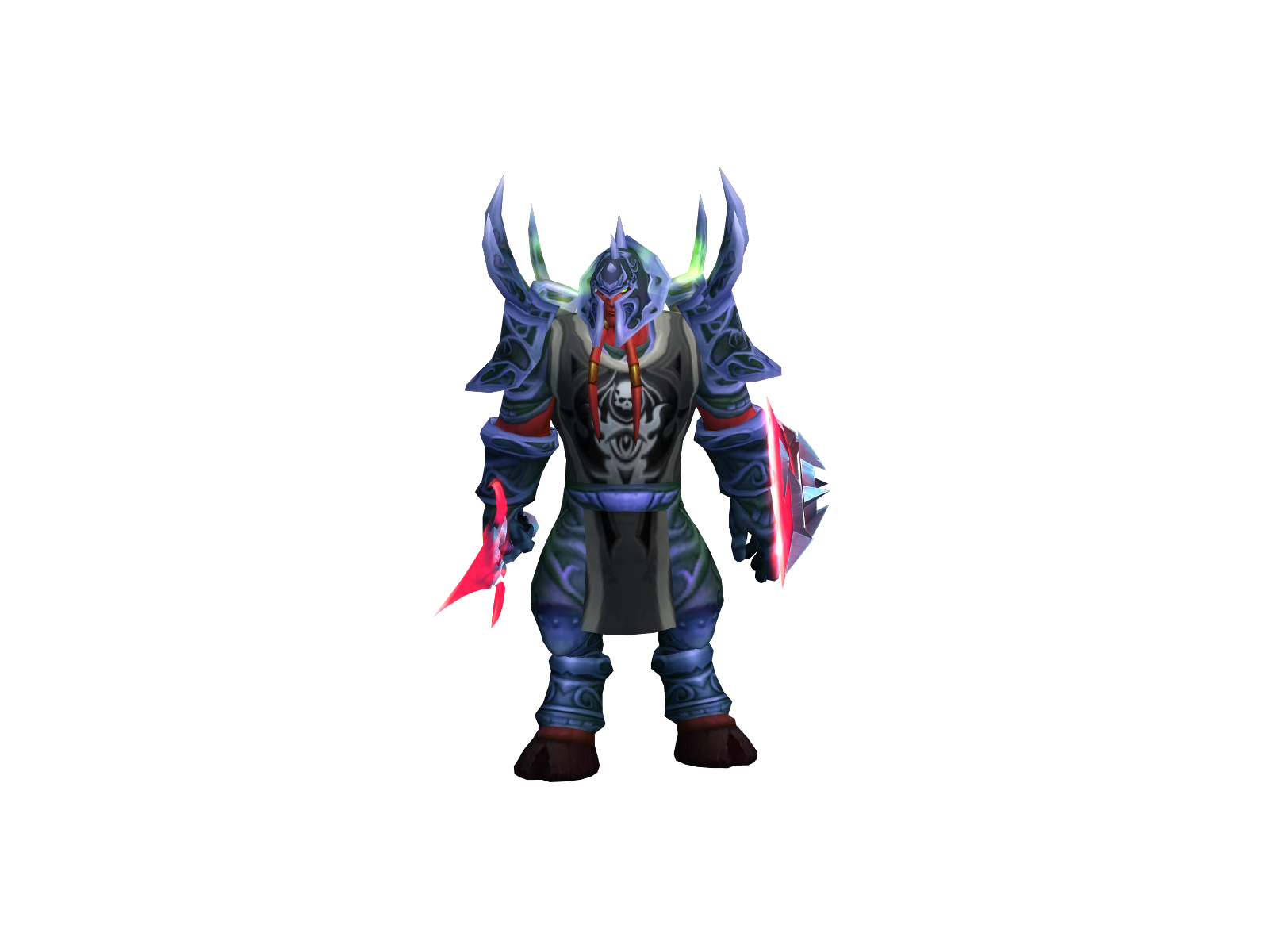 Zengazenga 3D character render