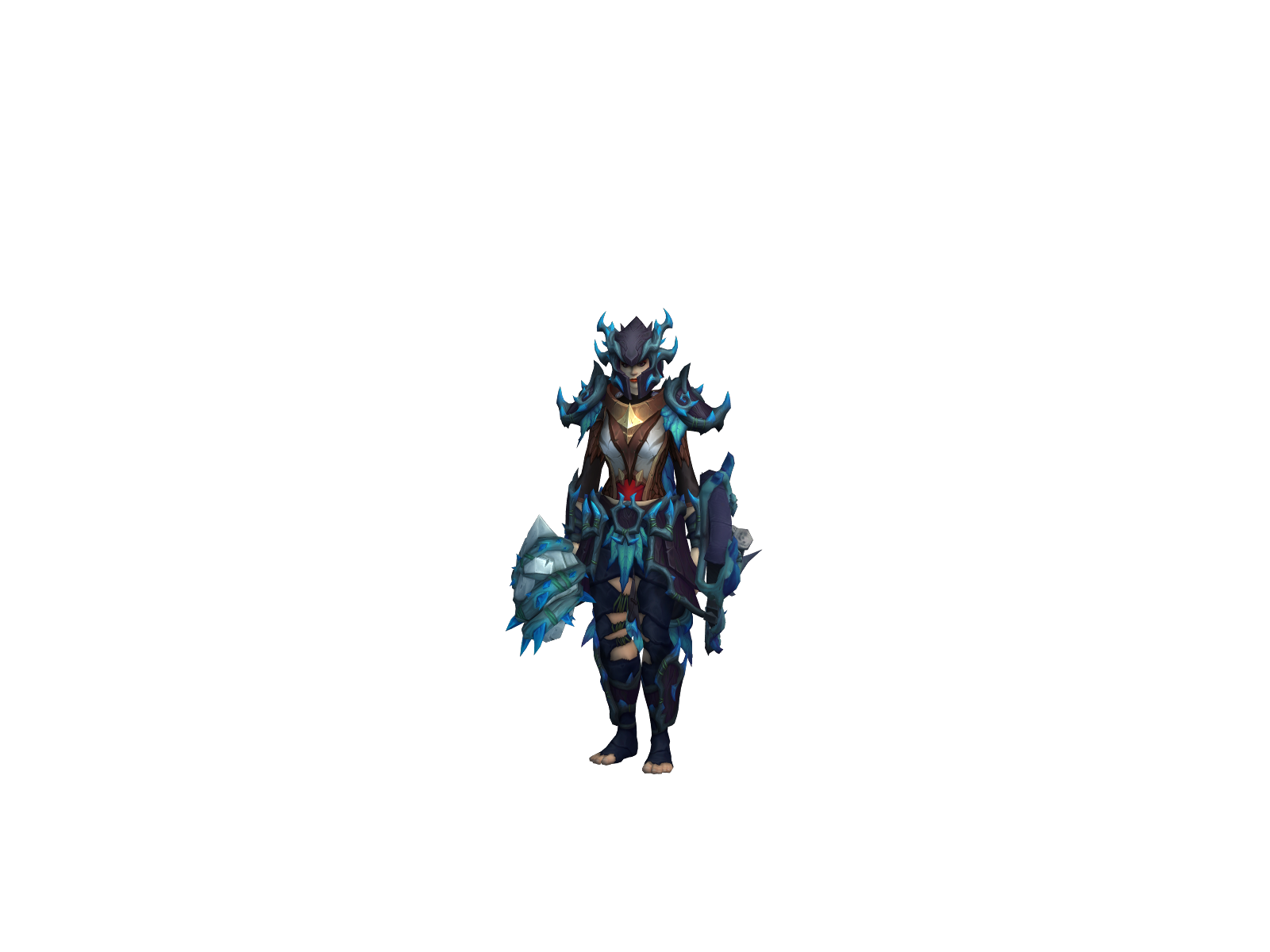 Dilyra 3D character render