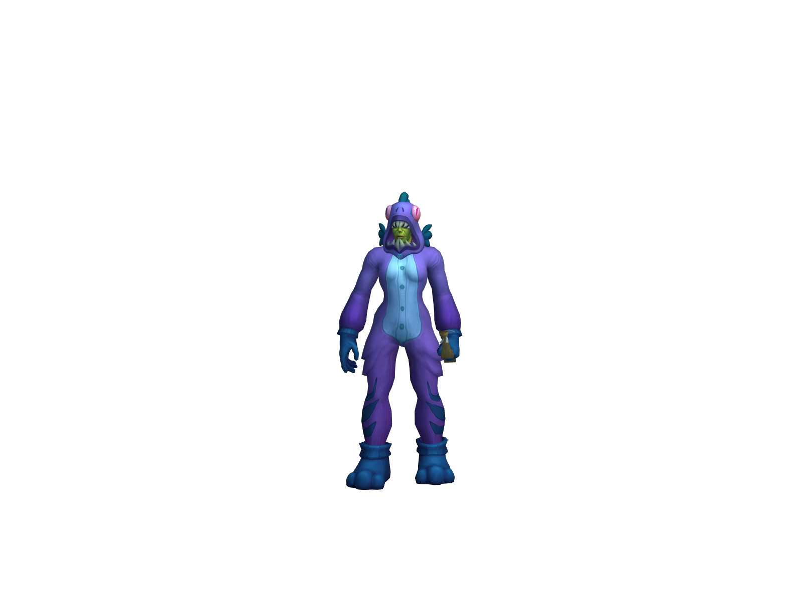 Snusiac 3D character render