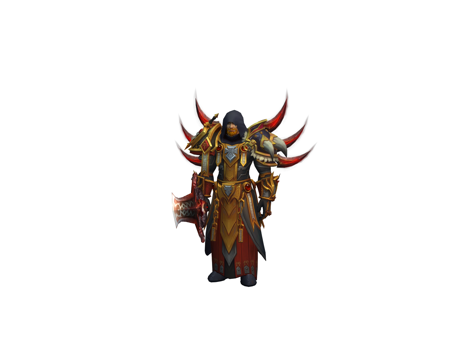 Arës 3D character render