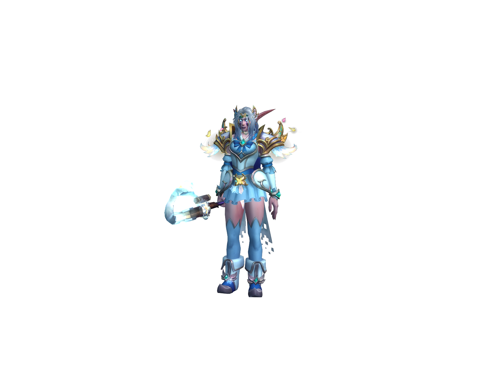 Numwiiky 3D character render