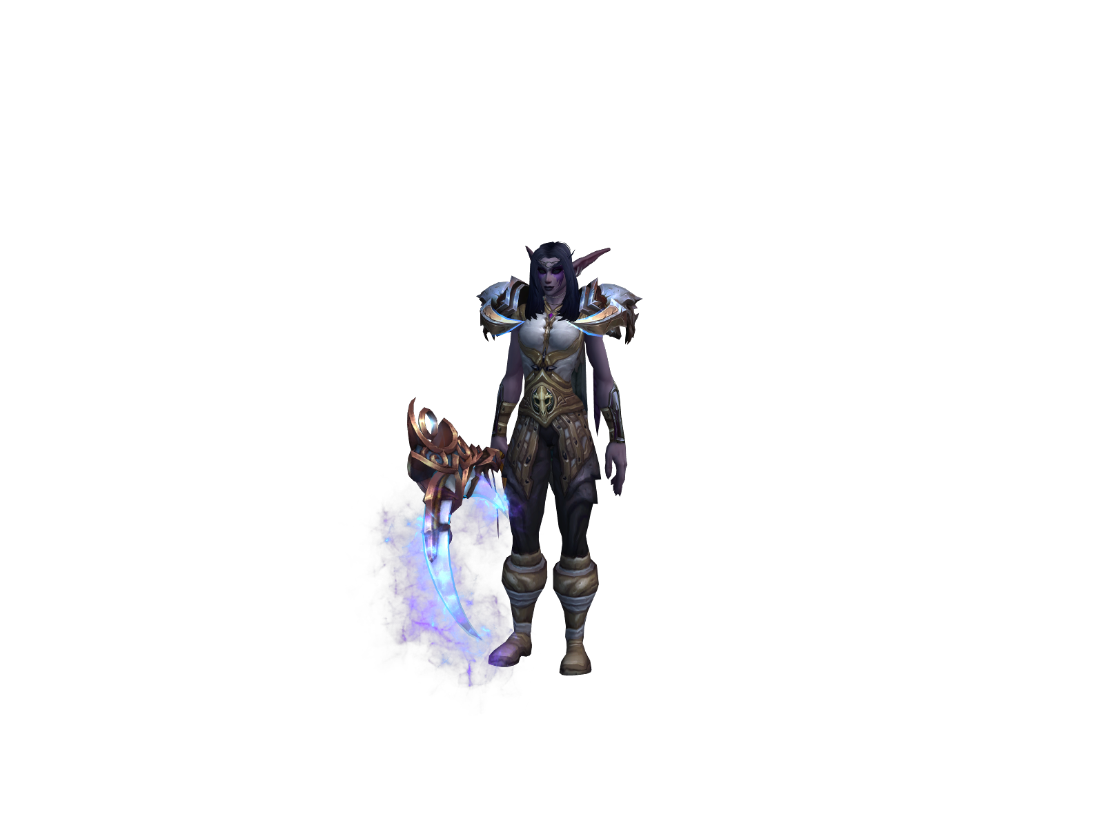 Moonlass 3D character render