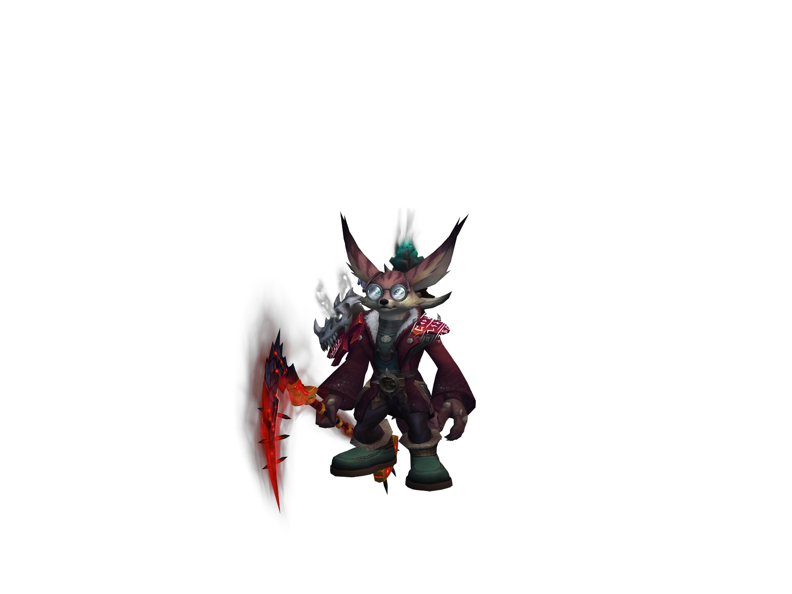 Valdet 3D character render