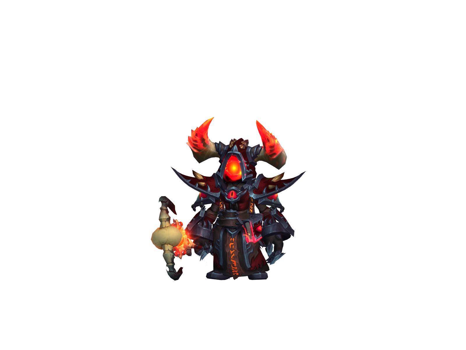 Makloompah 3D character render