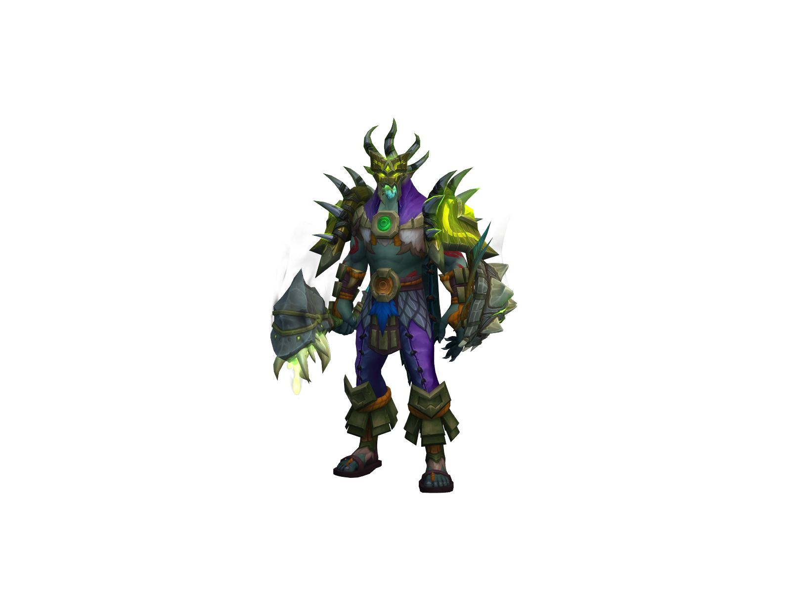 Luvatar 3D character render