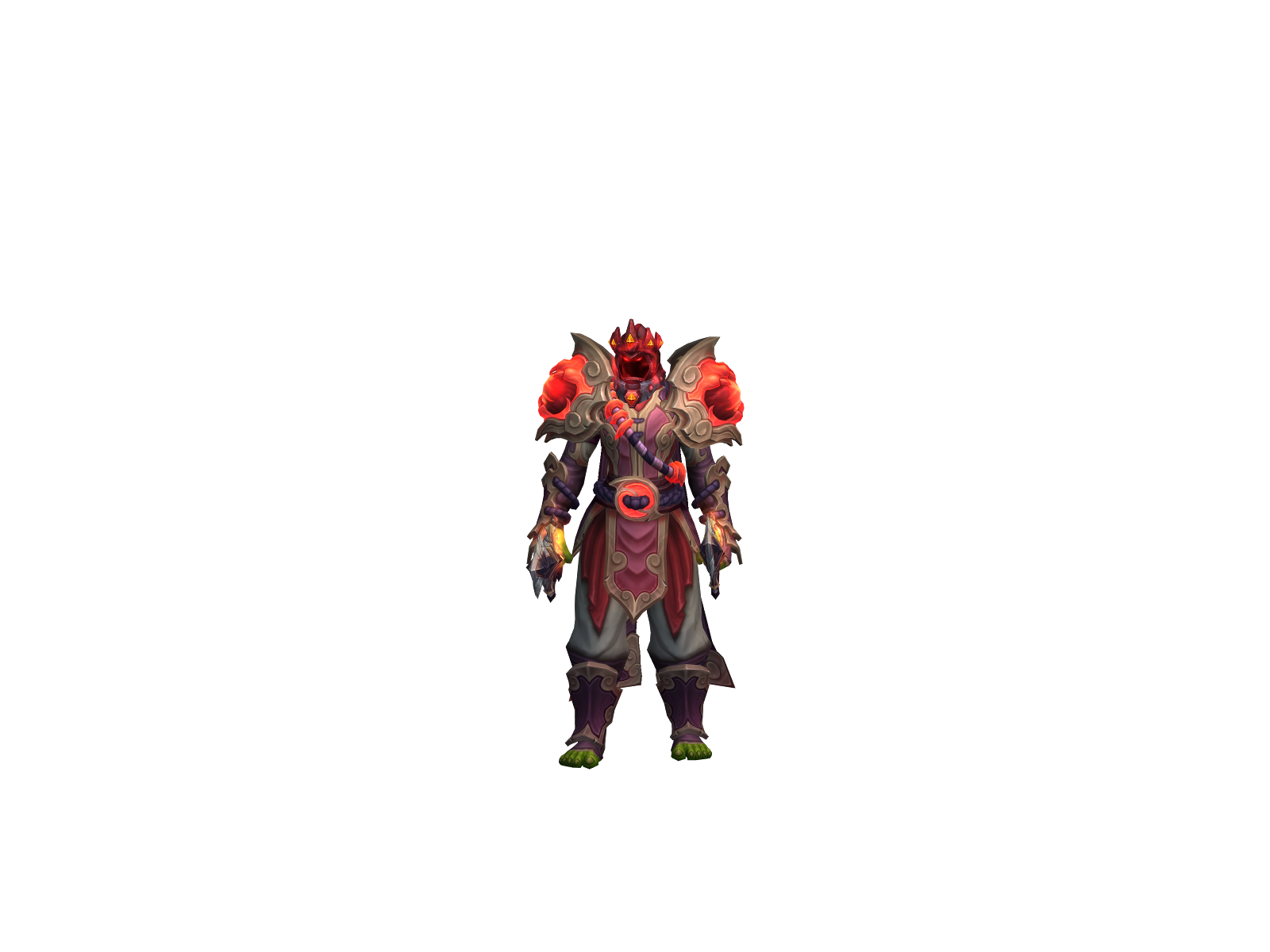 Ifist 3D character render